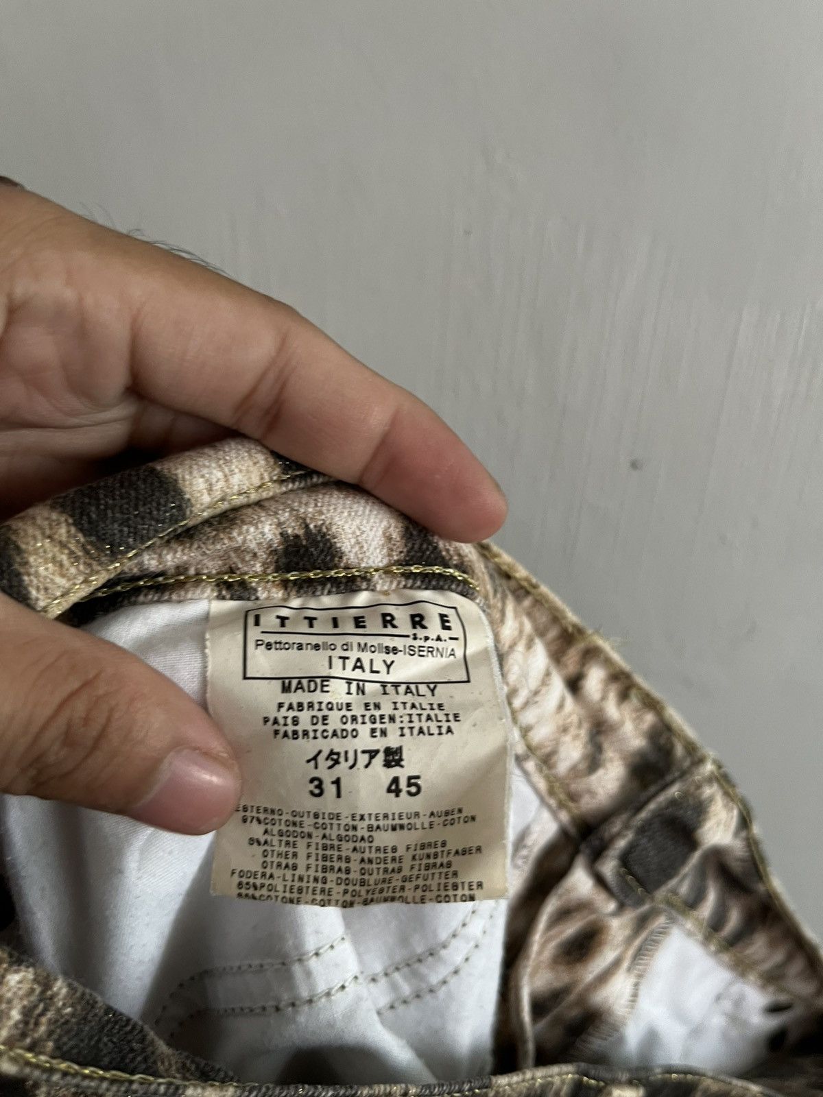 Roberto Cavalli Just Cavalli Leopard Print & Pink Bootcut Pants Size 30" / US 8 / IT 44 - 6 Thumbnail