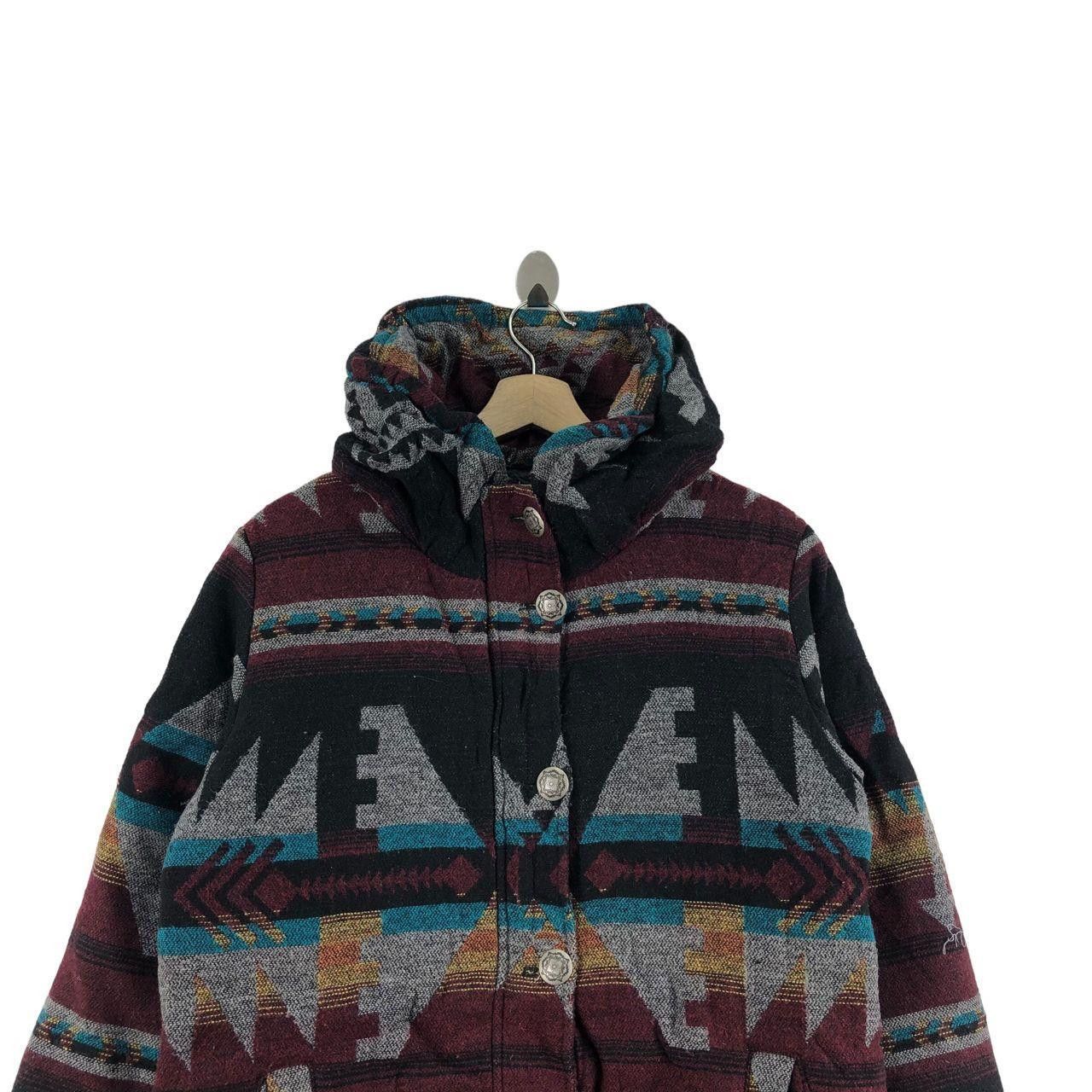 Other LOCAL MOTION HONOLULU Navajo Aztec Jacket Trench Coat Parka Size L / US 10 / IT 46 - 3 Thumbnail