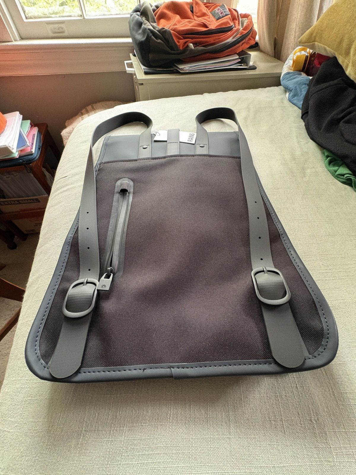 Rains RAINS Buckle Backpack Mini in Slate - NEW WITH TAG Size ONE SIZE - 4 Thumbnail
