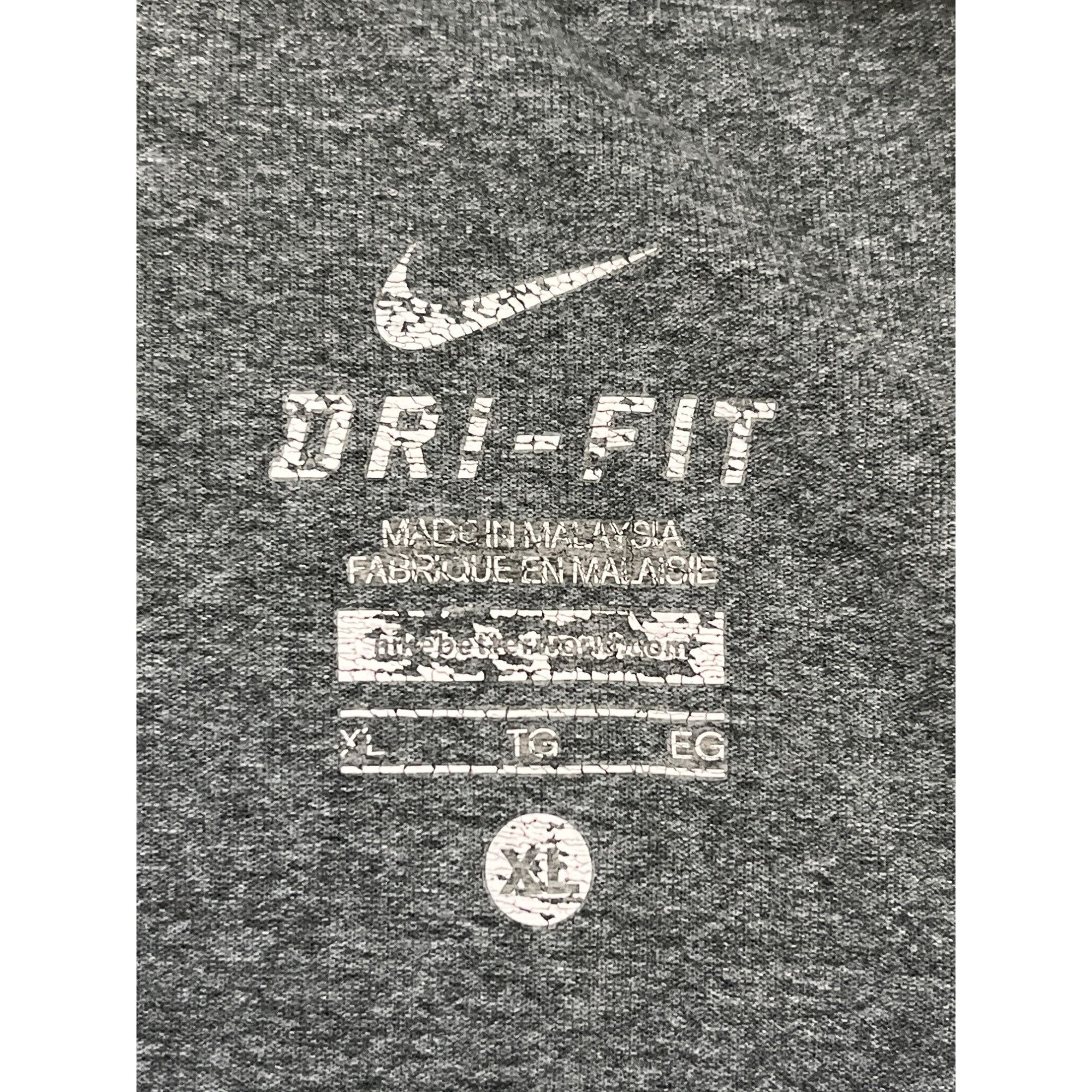 Nike Nike Dri-Fit Men's Grey Light Sweatshirt/Pullover Size XL SK Size US XL / EU 56 / 4 - 4 Thumbnail