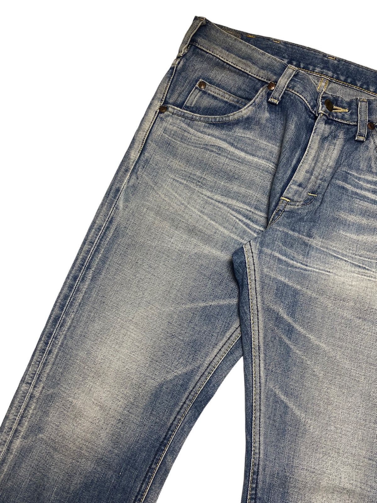 If Six Was Nine 1990s Lee Riders - Washed Flared Cowboy Denim Size US 29 - 6 Thumbnail