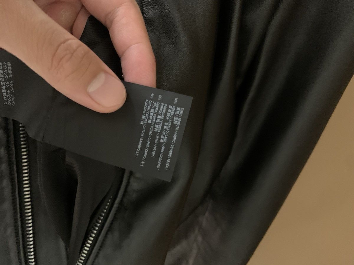 Saint Laurent Paris Saint Laurent 2017FW Cafe racer lambskin leather jacket Size US M / EU 48-50 / 2 - 7 Thumbnail