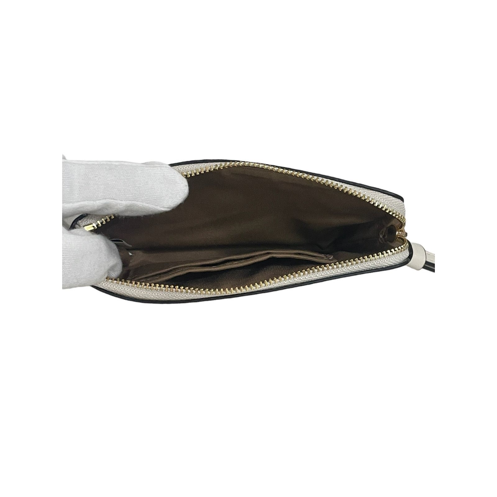 Coach Coach Corner Zip Swan Print Wristlet new Size ONE SIZE - 3 Thumbnail