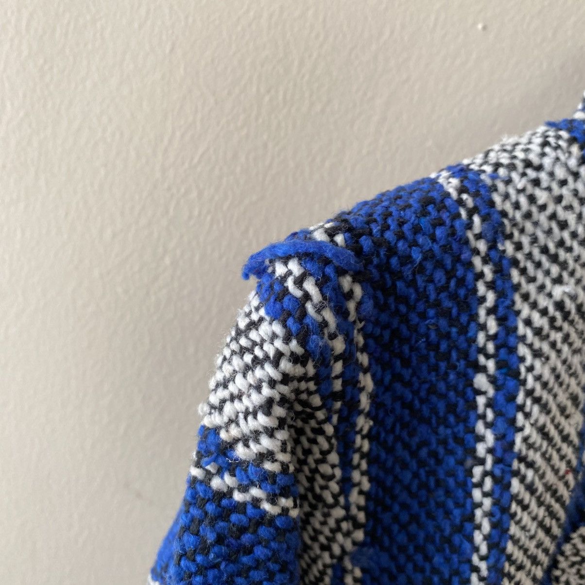 Vintage Blue and White Striped Baja Hoodie Size US S / EU 44-46 / 1 - 12 Thumbnail