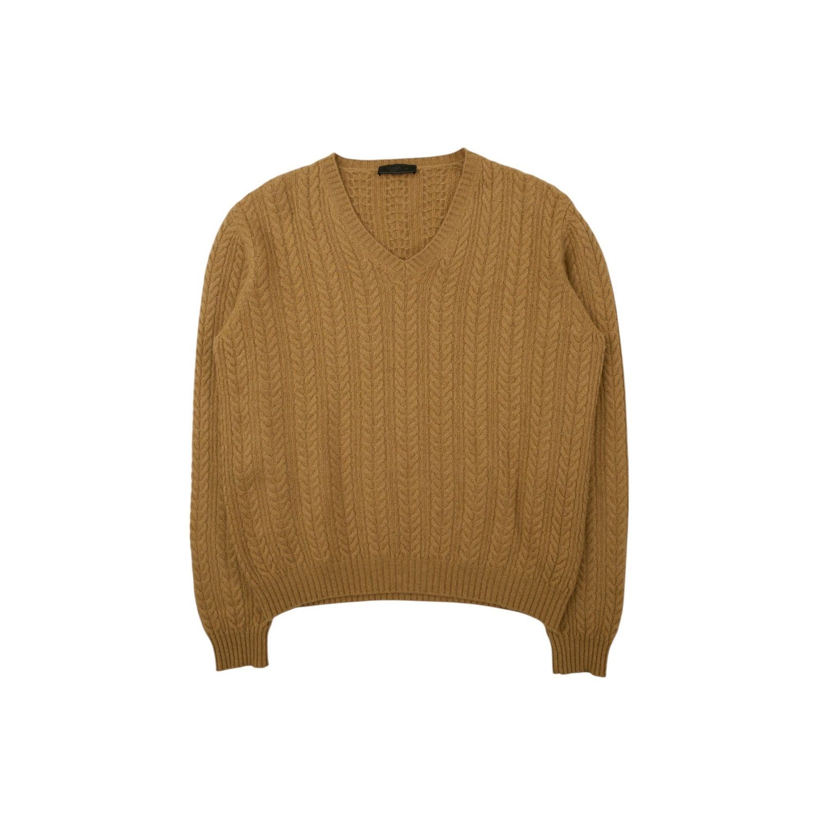 Prada F/W 2010 Brown Wool Sweater Size XL / US 12-14 / IT 48-50 - 1 Thumbnail