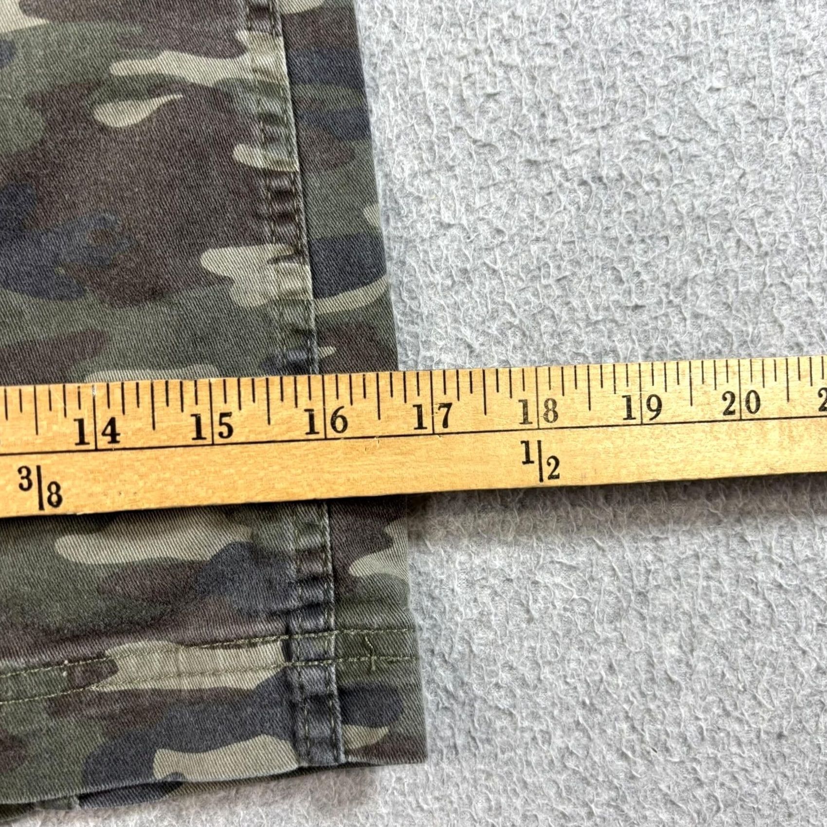 Free People Free People Mini Skirt Women 6 Green Camouflage Stretch Military Boho Grunge Y2K Size 30" / US 8 / IT 44 - 6 Thumbnail