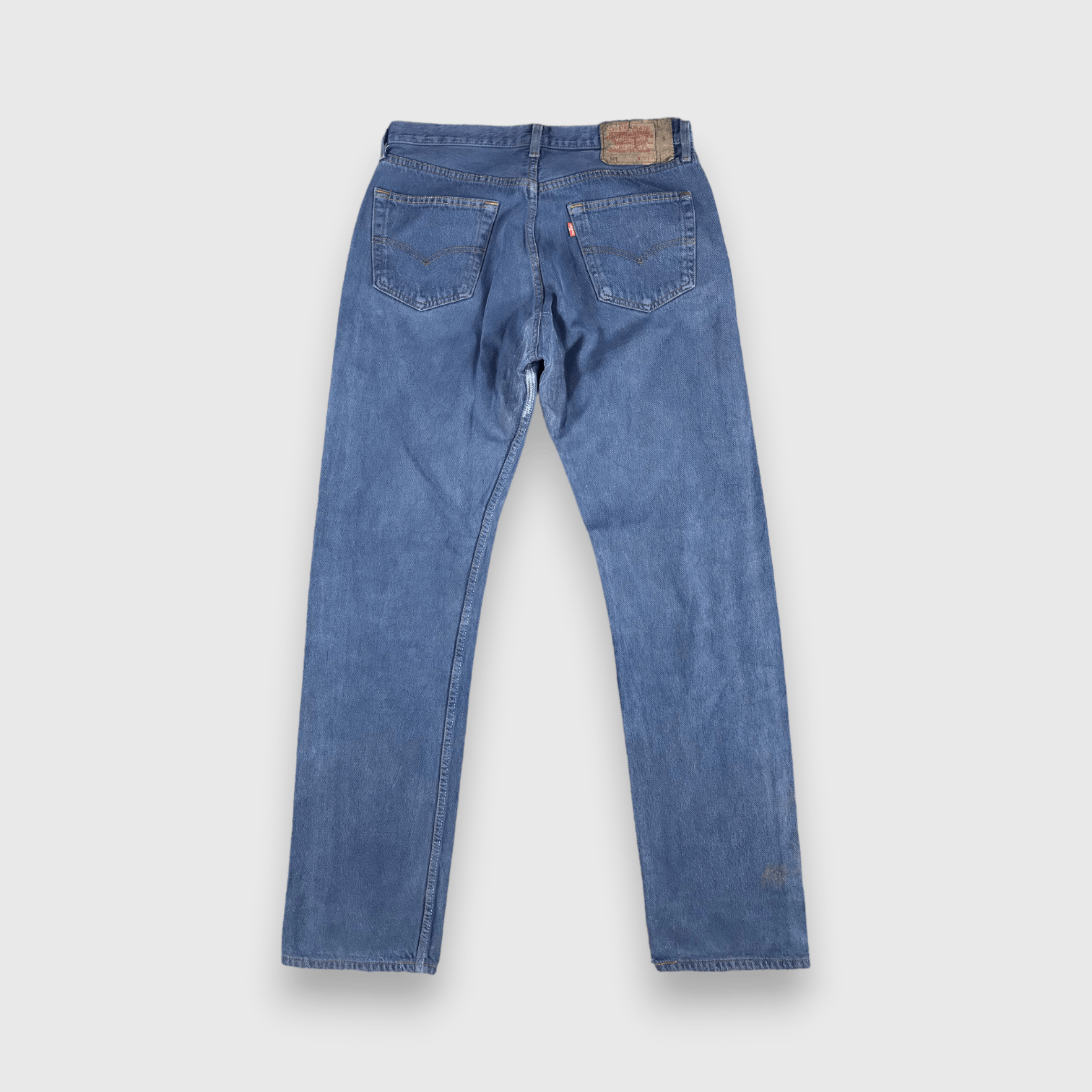 Levi's 90s Vintage Blue Wash Levis 501 Jeans-J1482 Size US 32 / EU 48 - 2 Thumbnail