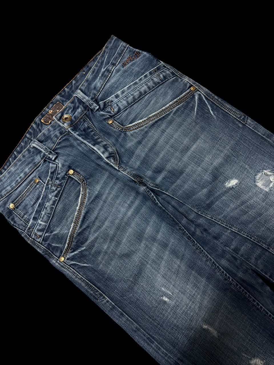 GOSTAR DE FUGA SICK Vintage LeoGutti Mudwash Distressed Bullet Style Insane Size US 32 / EU 48 - 6 Thumbnail