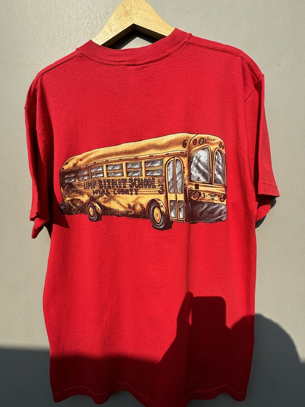 Band Tees × Vintage Limp Bizkit School Bus Vintage Size US L / EU 52-54 / 3 - 3 Thumbnail