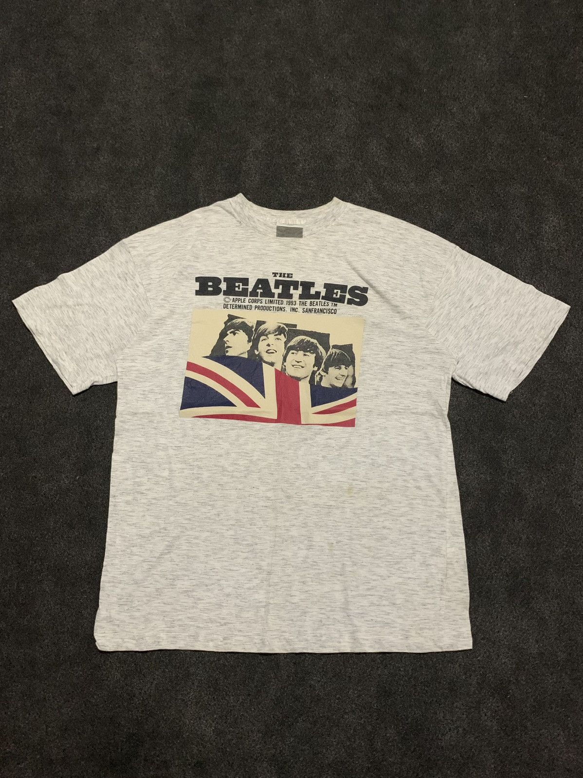 Band Tees Vintage 1993 The Beatles Union Jack T-Shirt Size US L / EU 52-54 / 3 - 2 Thumbnail