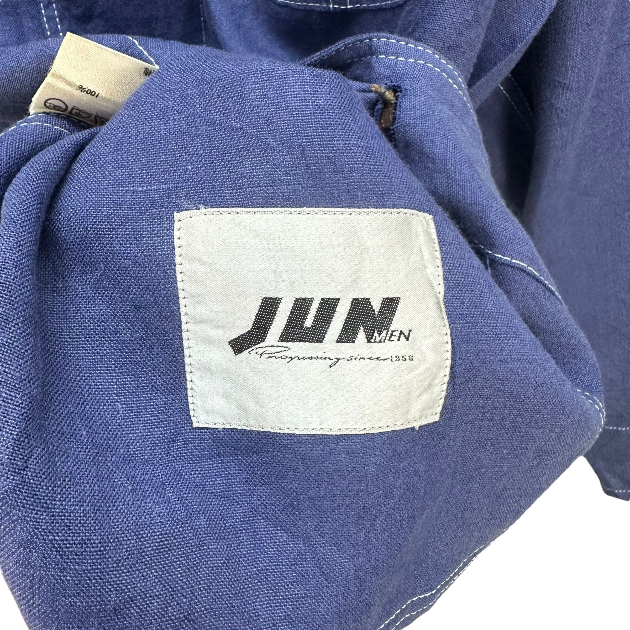 JUN MEN JUN MEN CASUAL JACKET #8258-218 Size US XL / EU 56 / 4 - 6 Thumbnail