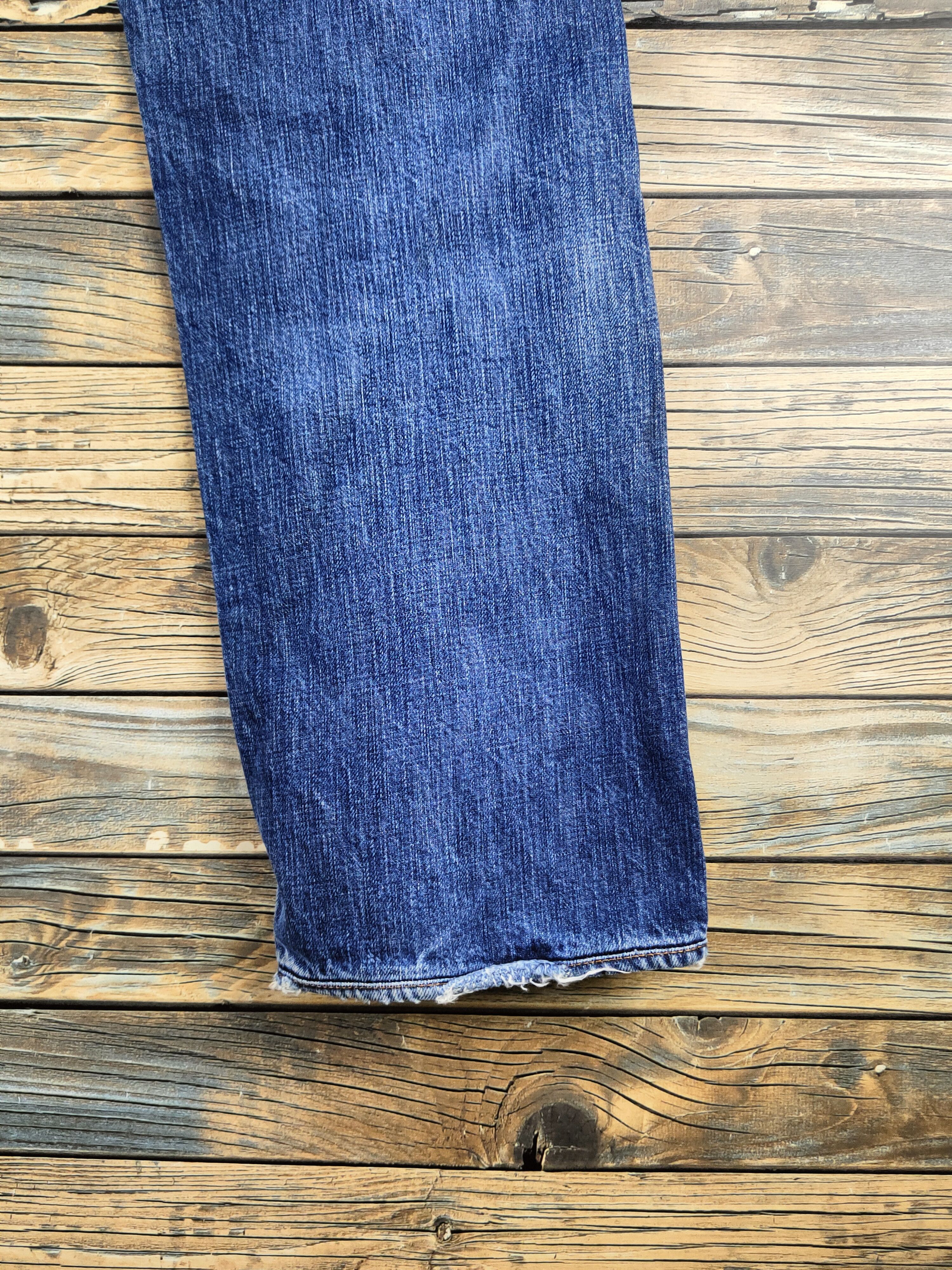 Prps DL Prps japan faded Blue Distressed Ripped denim #46-894 Size US 30 / EU 46 - 11 Thumbnail
