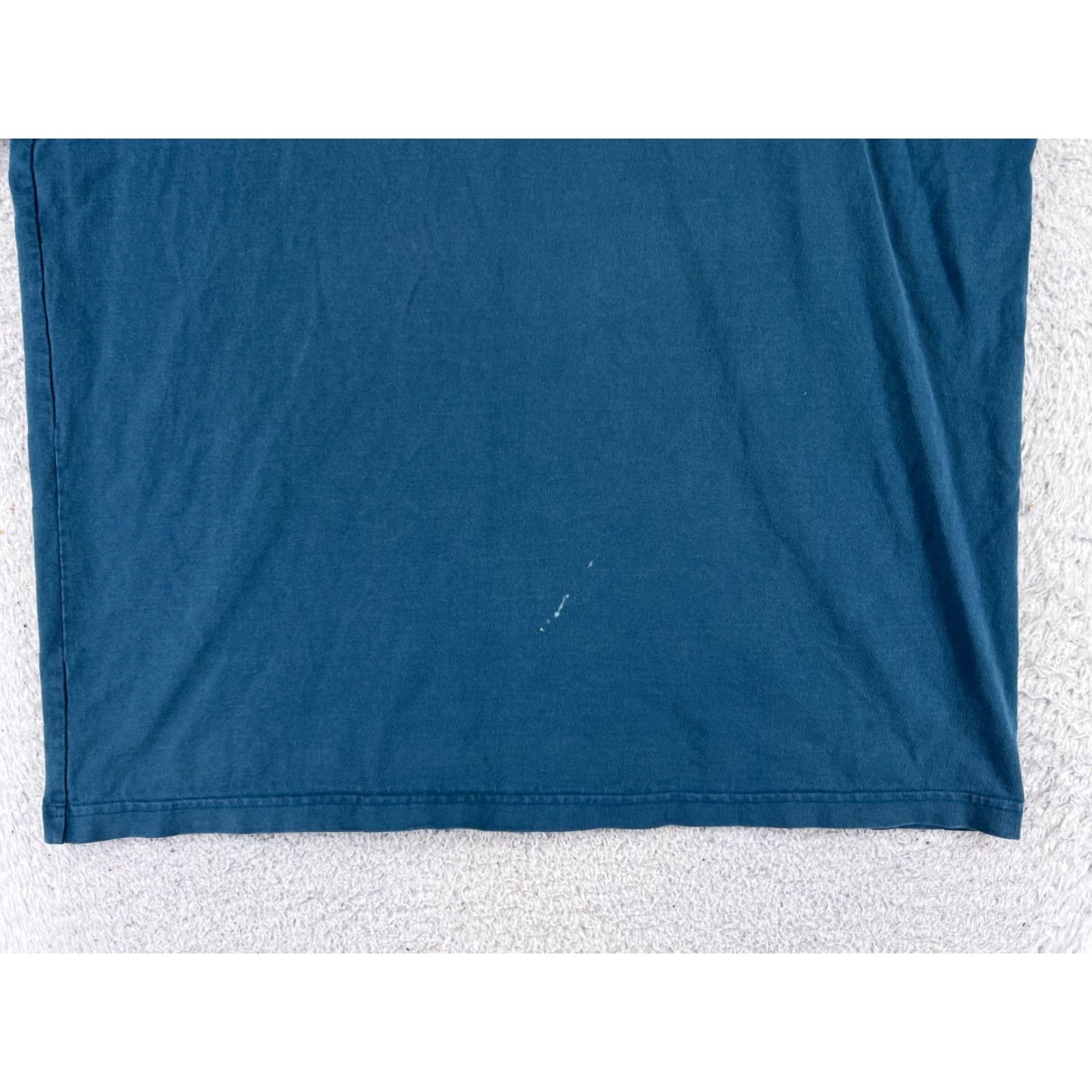 Carhartt VINTAGE Carhartt Shirt Men L Blue Short Sleeve Crew Neck Cotton Blend Logo Embroidered Work Modern 90s Mens Size US L / EU 52-54 / 3 - 5 Thumbnail