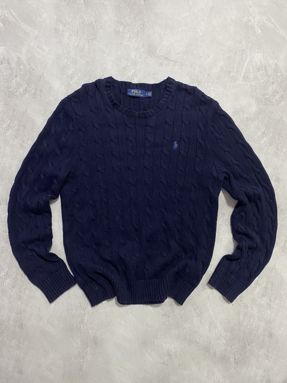 Ralph Lauren × Vintage 🧶Vintage Knit Sweater Ralph Lauren Size US M / EU 48-50 / 2 - 1 Thumbnail