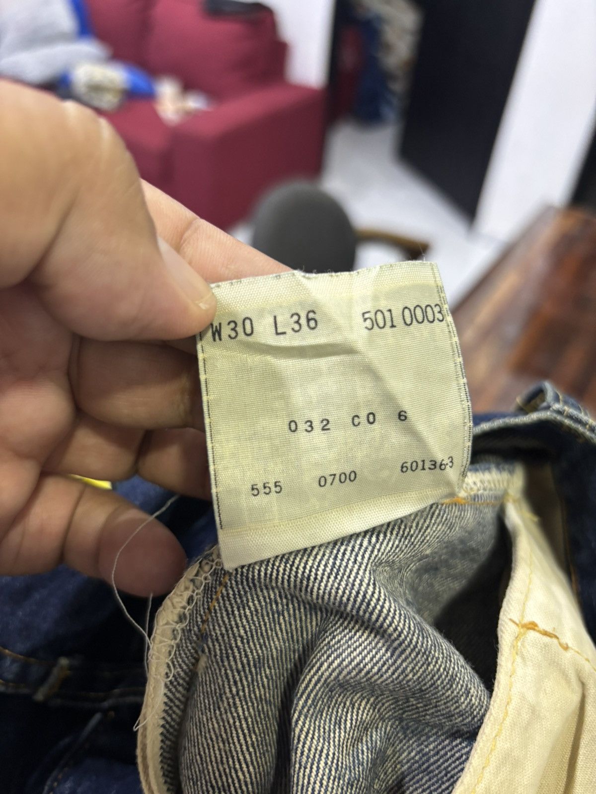 Levi's Vintage Levis 501XX Selvedge Jeans Size US 30 / EU 46 - 13 Thumbnail