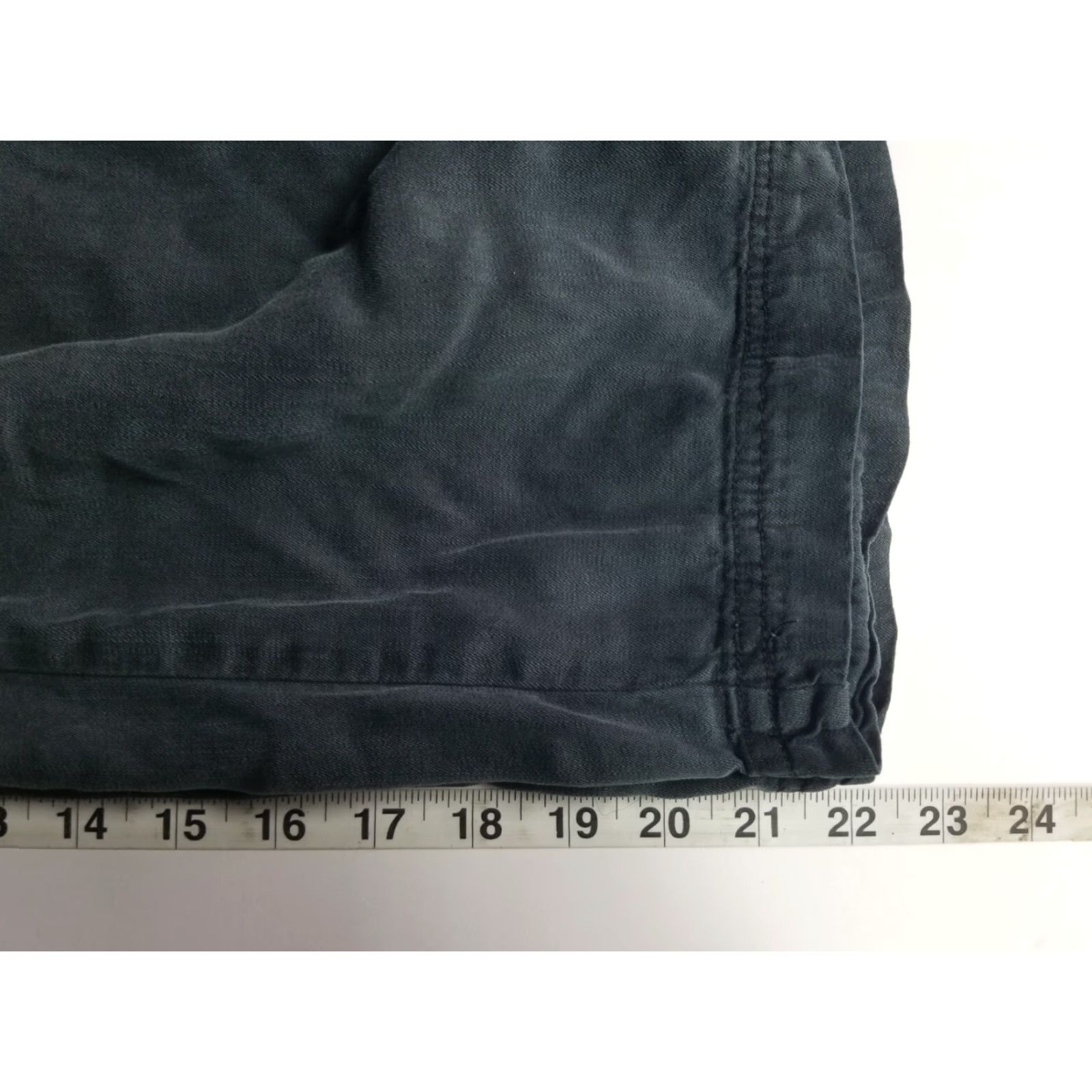 Vintage Carly Jean Women Black Casual Pants Size Small Cropped Inseam 26.75in Lyocell Casual Pants Women Car Theme Slim Fit? Size 28" / US 6 / IT 42 - 5 Thumbnail