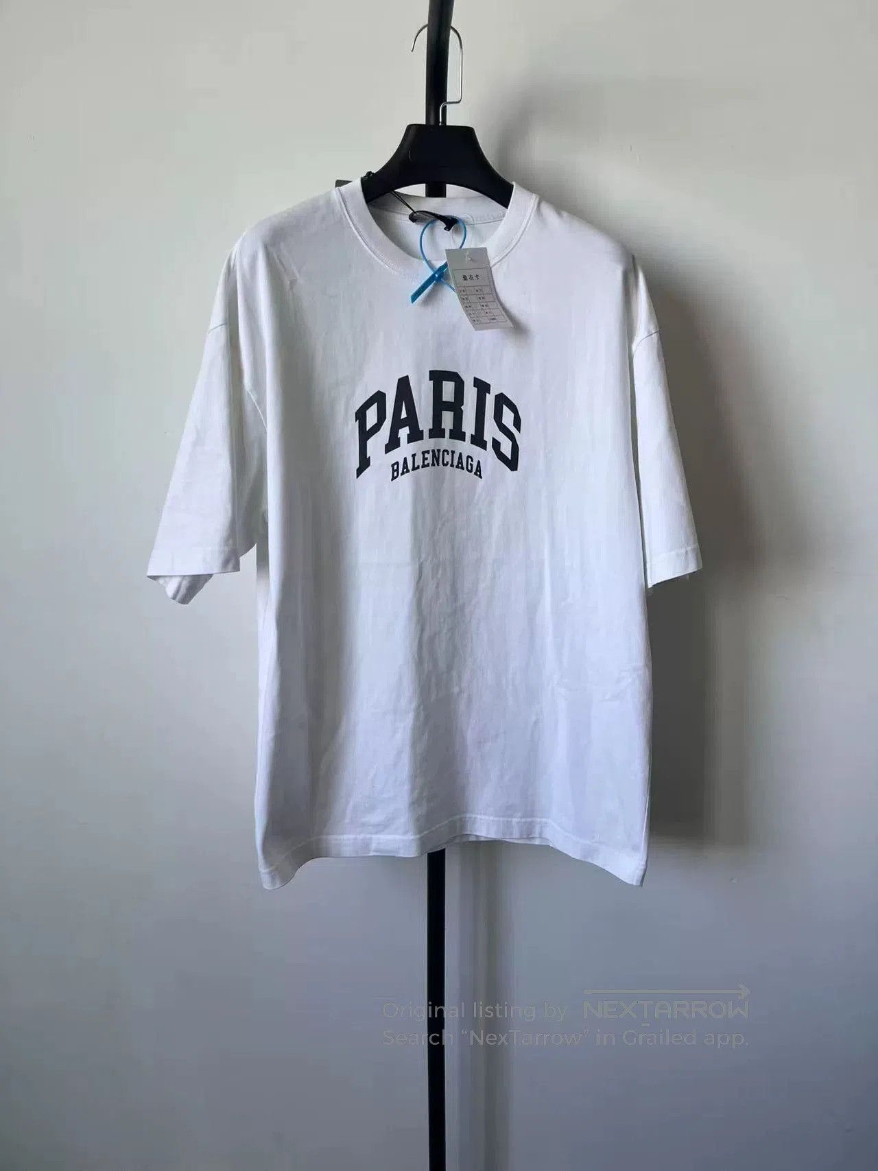 Balenciaga Balenciaga Crewneck Letter Print T-Shirt. Size US XS / EU 42 / 0 - 1 Thumbnail