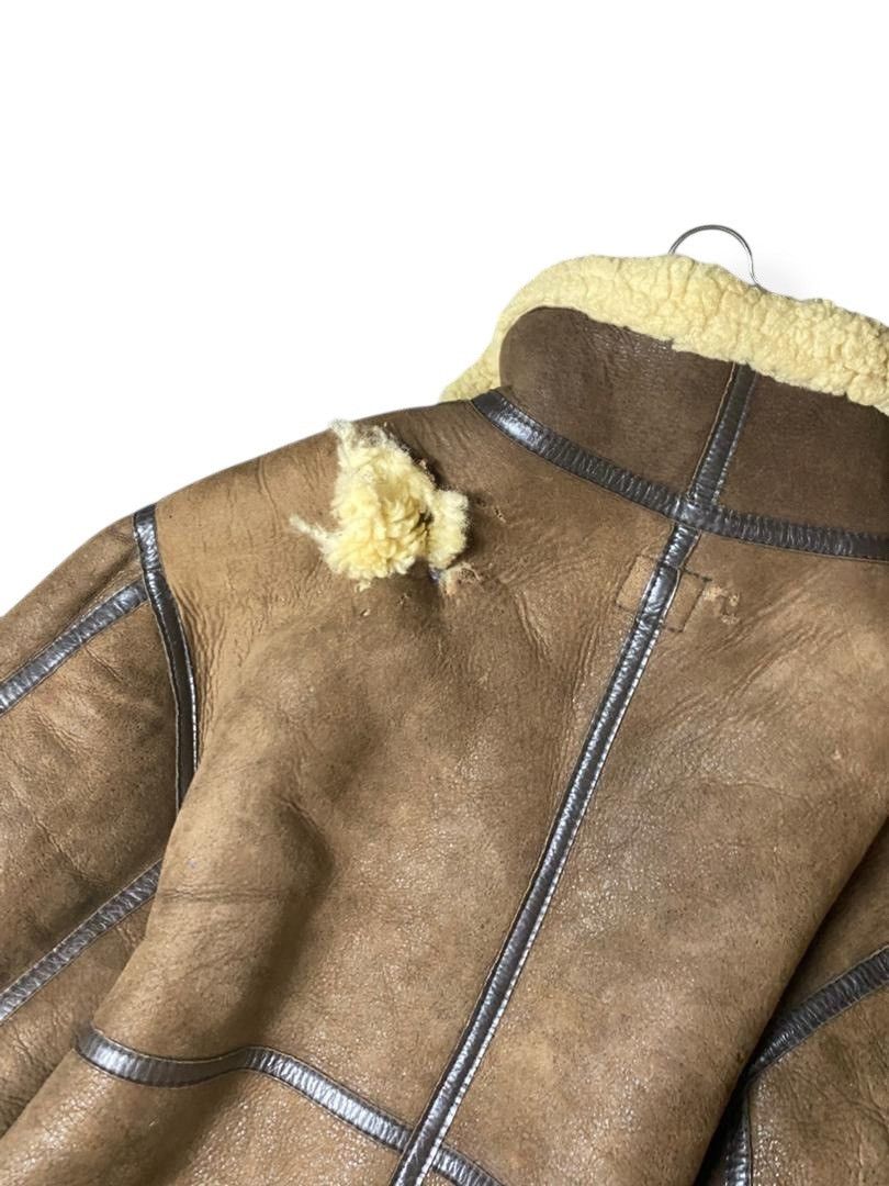 Japanese Brand Vintage B-3 Shearling Leather Jacket (146) Size US M / EU 48-50 / 2 - 3 Thumbnail