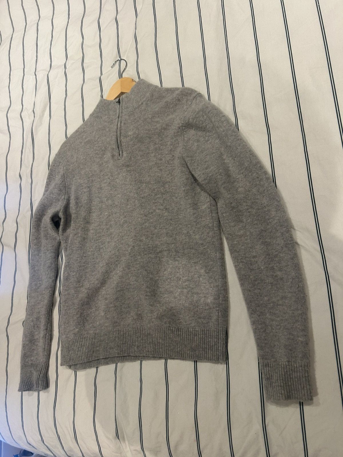 Savile Row Lambswool Cashmere blend saville row Quarter Zip London Size US S / EU 44-46 / 1 - 5 Thumbnail