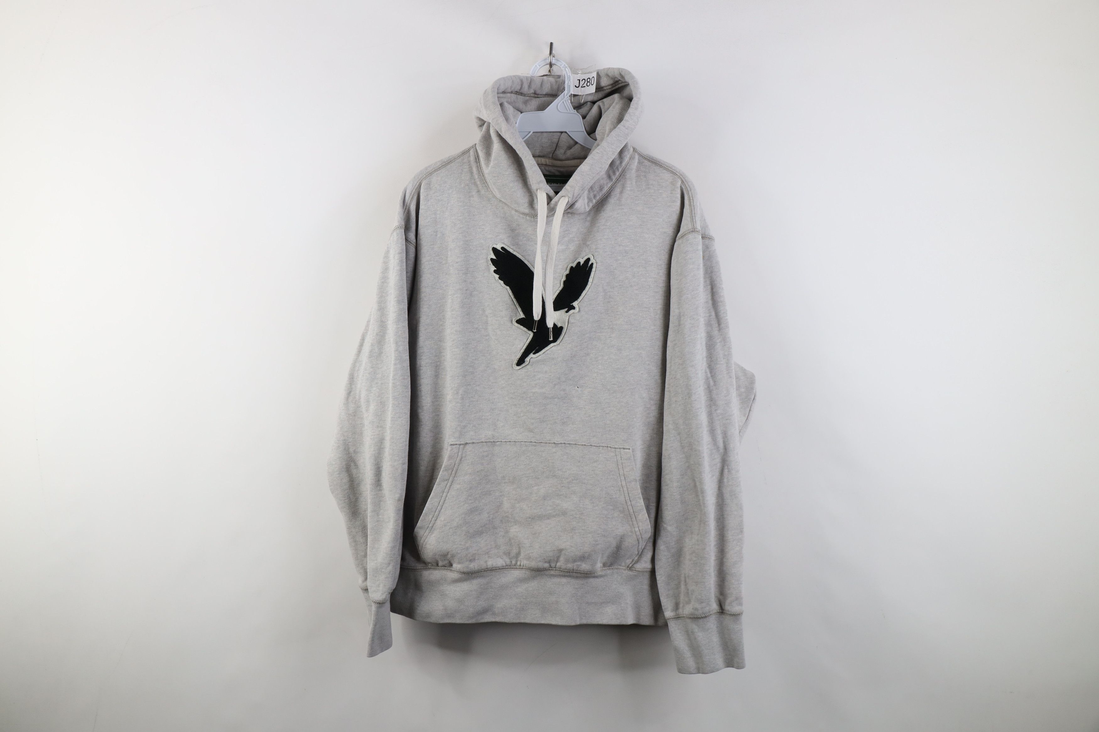 American Eagle Outfitters Vintage Y2K American Eagle Outfitters Fit Eagle Patch Hoodie Size US L / EU 52-54 / 3 - 1 Thumbnail