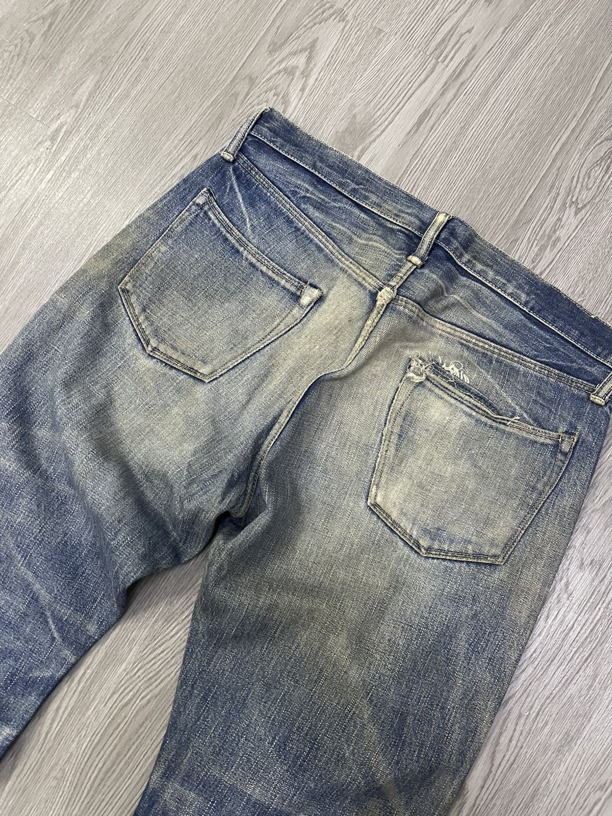 Spellbound Vintage spellbound Japan selvedges distressed denim Size US 32 / EU 48 - 3 Thumbnail