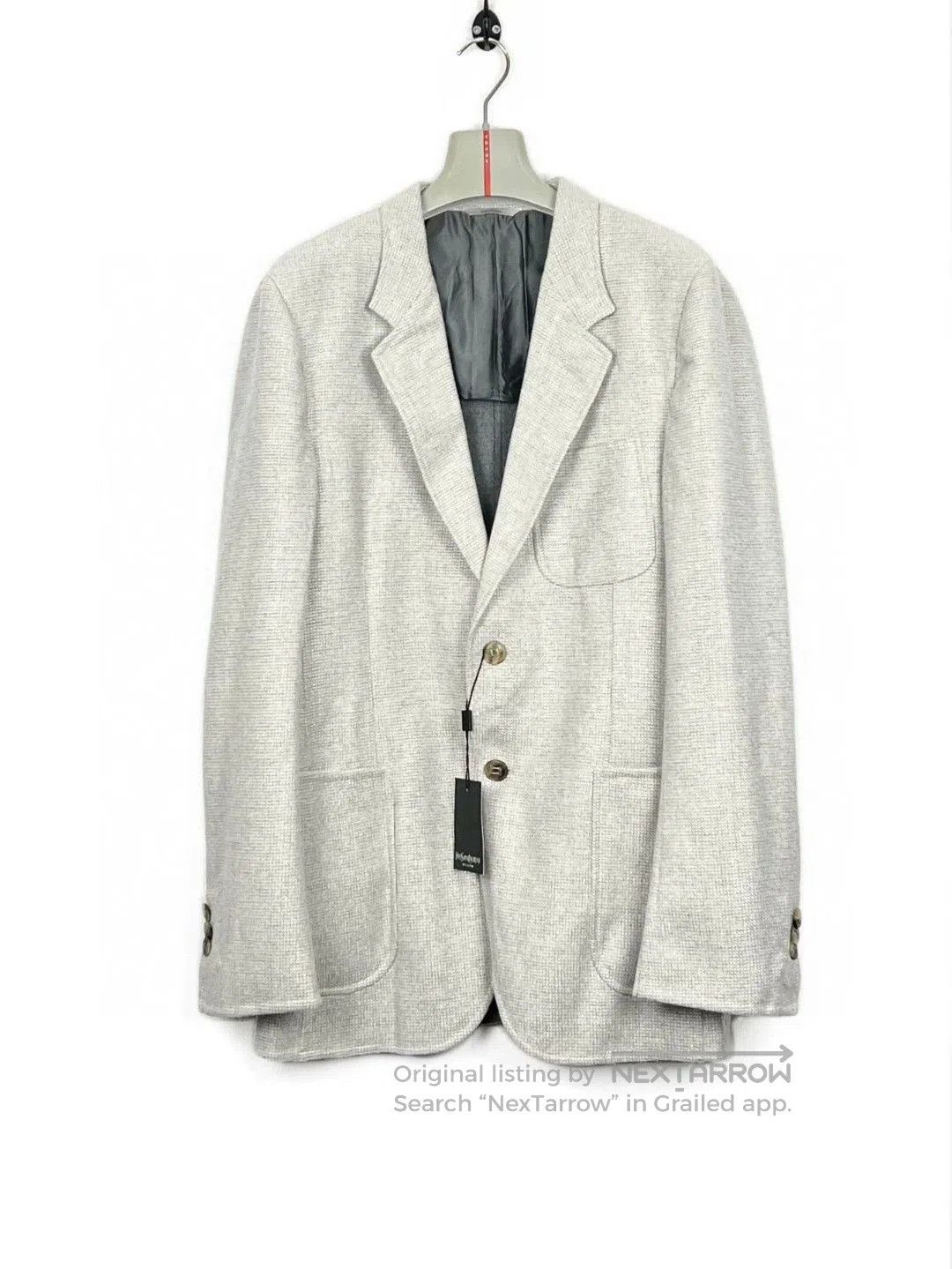 Saint Laurent Paris Yves Saint Laurent Wool Blazer. Size US L / EU 52-54 / 3 - 1 Thumbnail