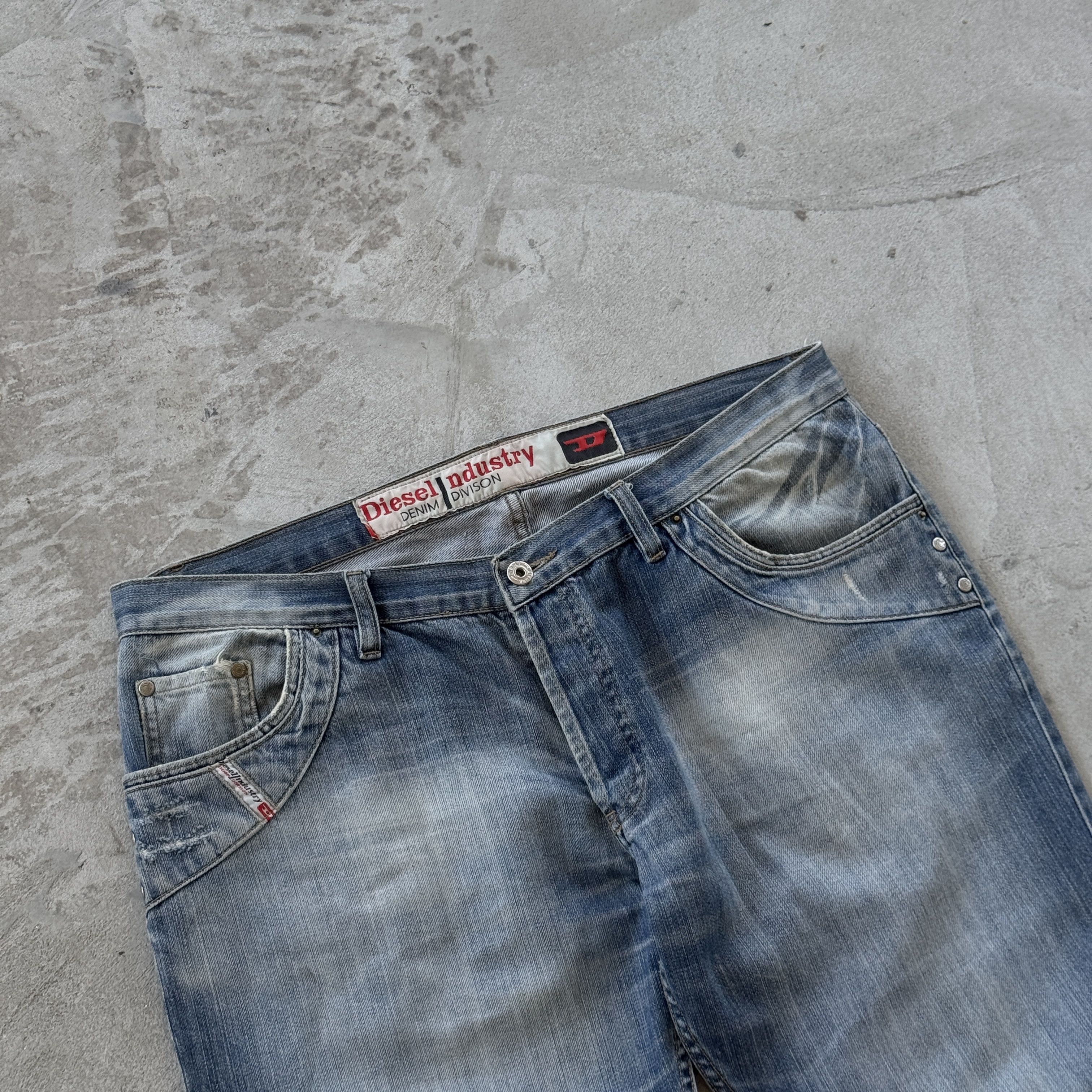 Diesel Vintage Diesel Baggy Washed Blue Jeans Size US 36 / EU 52 - 3 Thumbnail