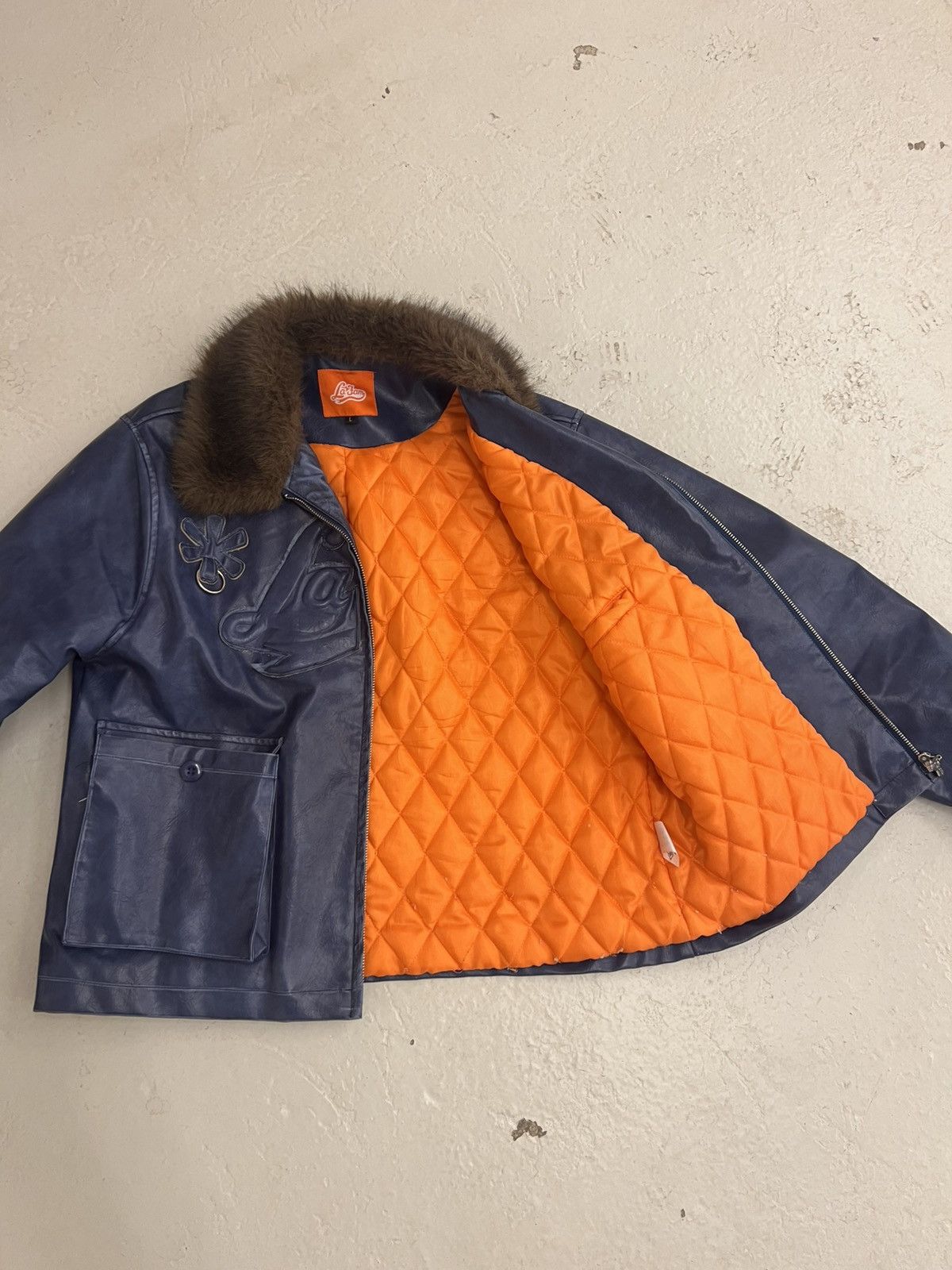 La Fam Amsterdam LA FAM BLUE DISTRESSED JACKET Size US L / EU 52-54 / 3 - 2 Thumbnail