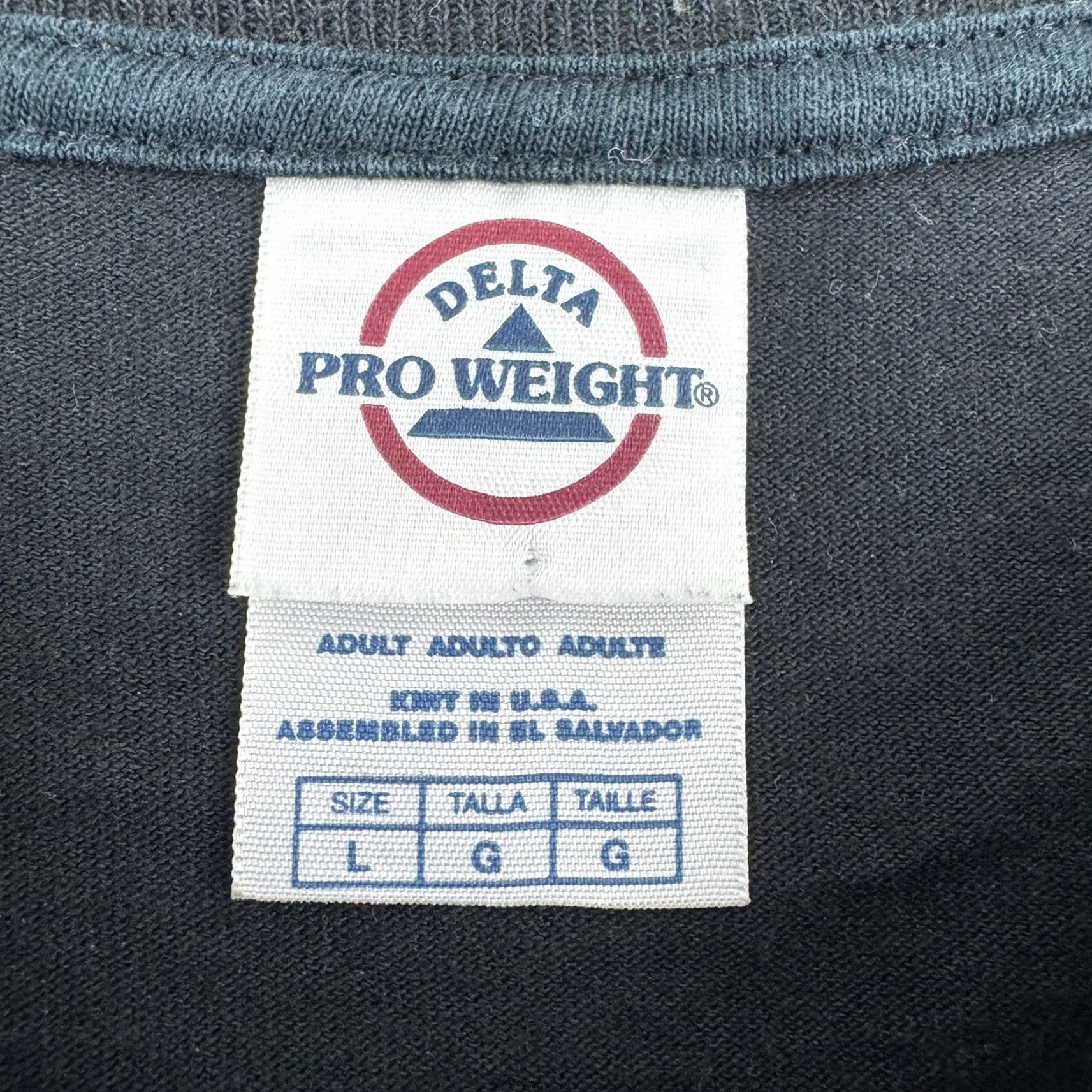 Delta VINTAGE Biker T-Shirt Delta Men’s Short Sleeve Crew Neck Graphic Print Black L 2005 Biketoberfest/Y2K Mens Size US L / EU 52-54 / 3 - 4 Thumbnail