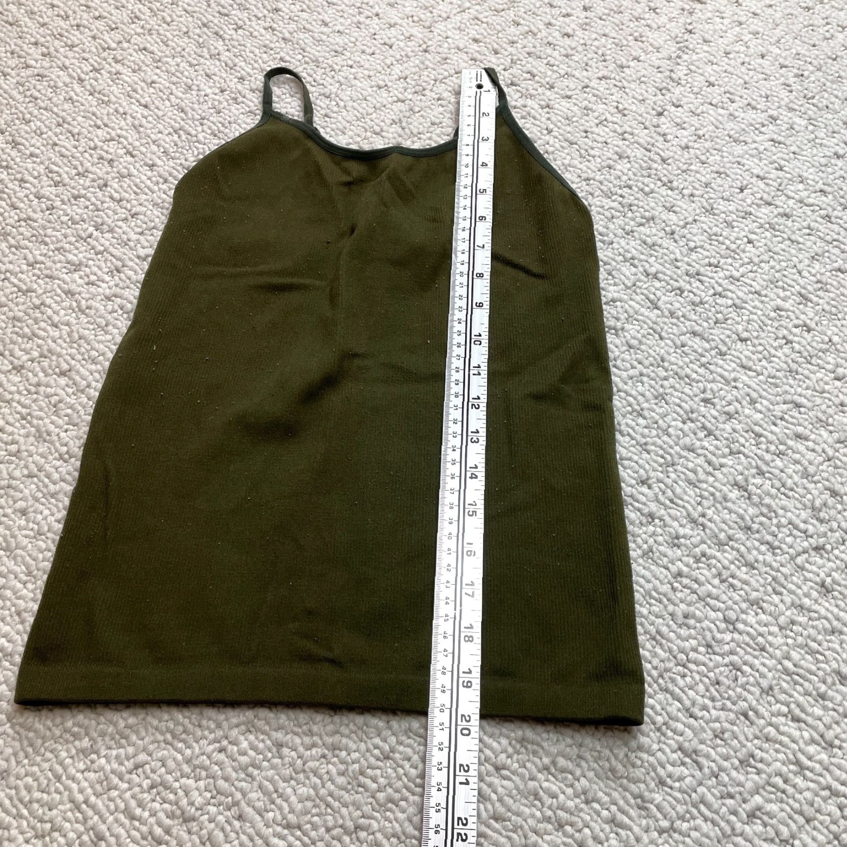 Vintage Bozzolo Tank Top Juniors M Green Sleeveless Nylon Spandex Jersey Knit Shirt Basic Stretch Casual Girls Senior Teens Shirt Size M / US 6-8 / IT 42-44 - 3 Thumbnail