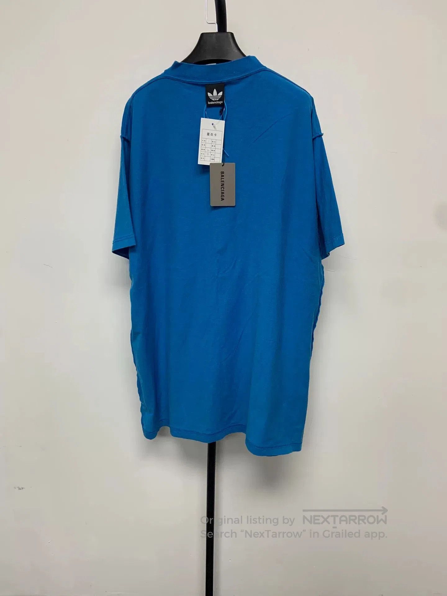 Balenciaga Balenciaga x adidas Logo Print Loose Sports T-Shirt. Size US S / EU 44-46 / 1 - 2 Thumbnail