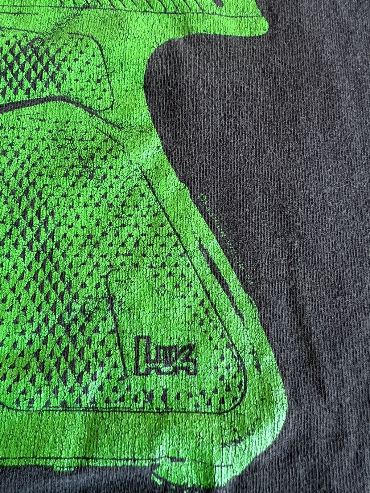 Vintage VINTAGE 1990s GREEN PIECE G*N SHIRT RAP FASHION VICTIM Size US XL / EU 56 / 4 - 3 Thumbnail