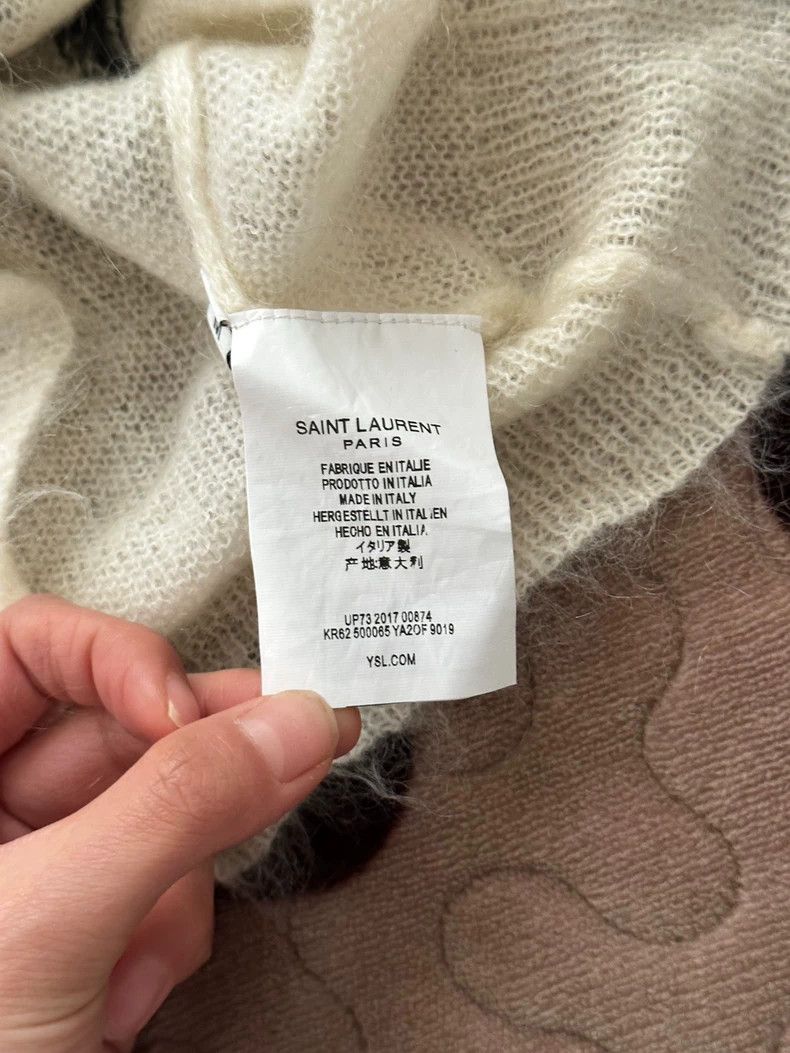 Saint Laurent Paris Saint Laurent Mohair sweater 2504-Nextarrow Size US M / EU 48-50 / 2 - 3 Thumbnail