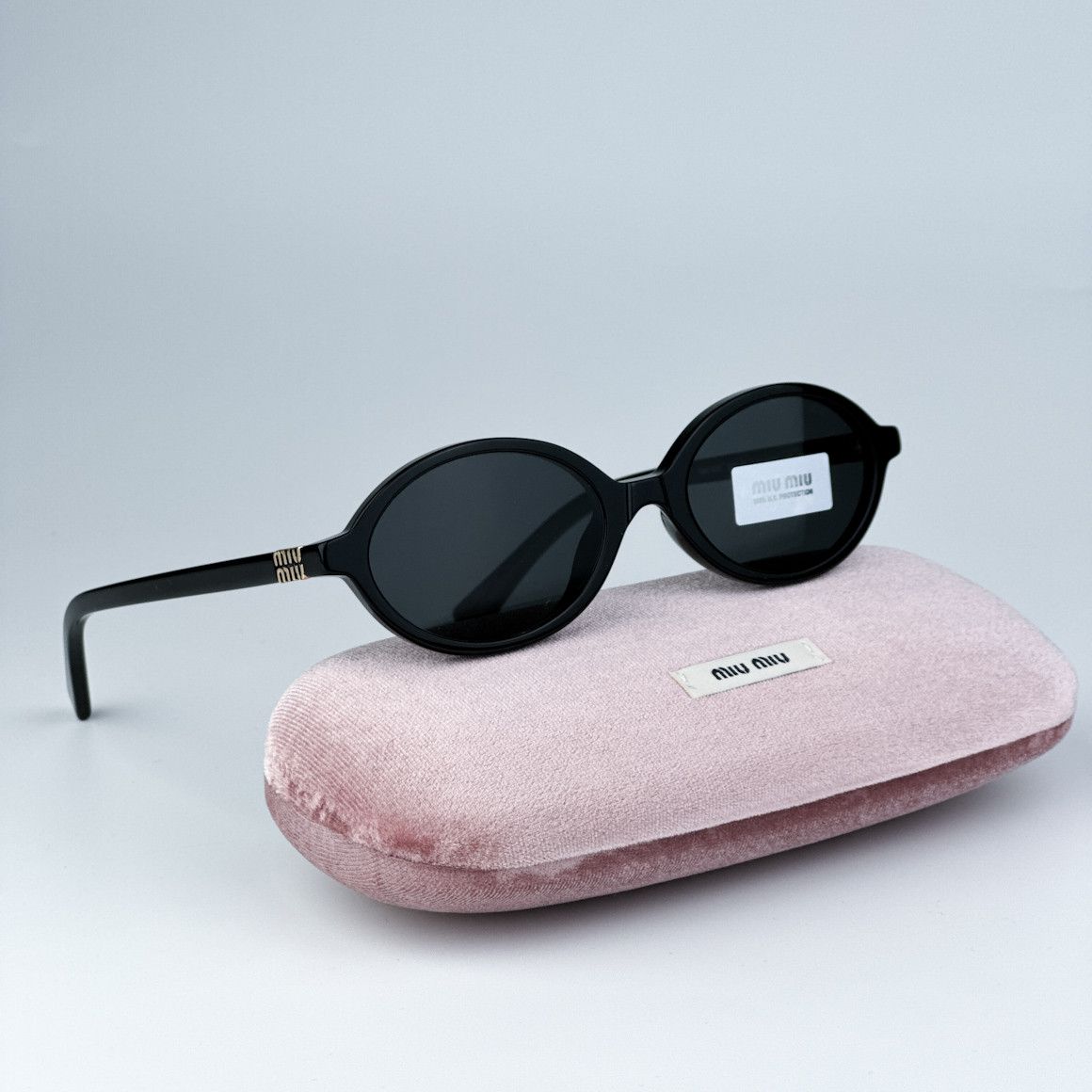 Miu Miu NEW Miu Miu MU04ZS 1AB5S0 REGARD Unisex Sunglasses Size ONE SIZE - 2 Thumbnail