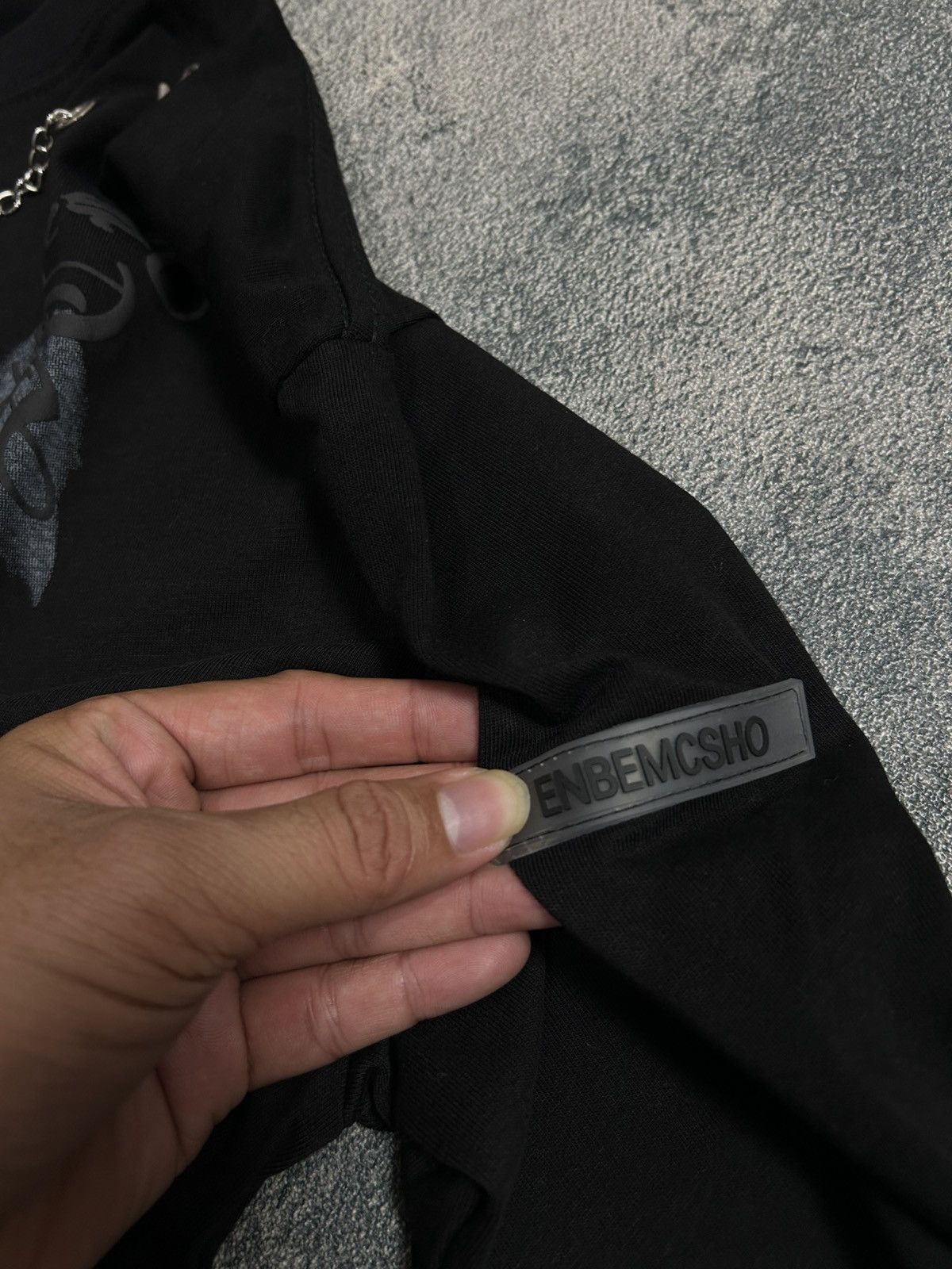 Japanese Brand chain design Layered longsleeve Size US XL / EU 56 / 4 - 4 Thumbnail
