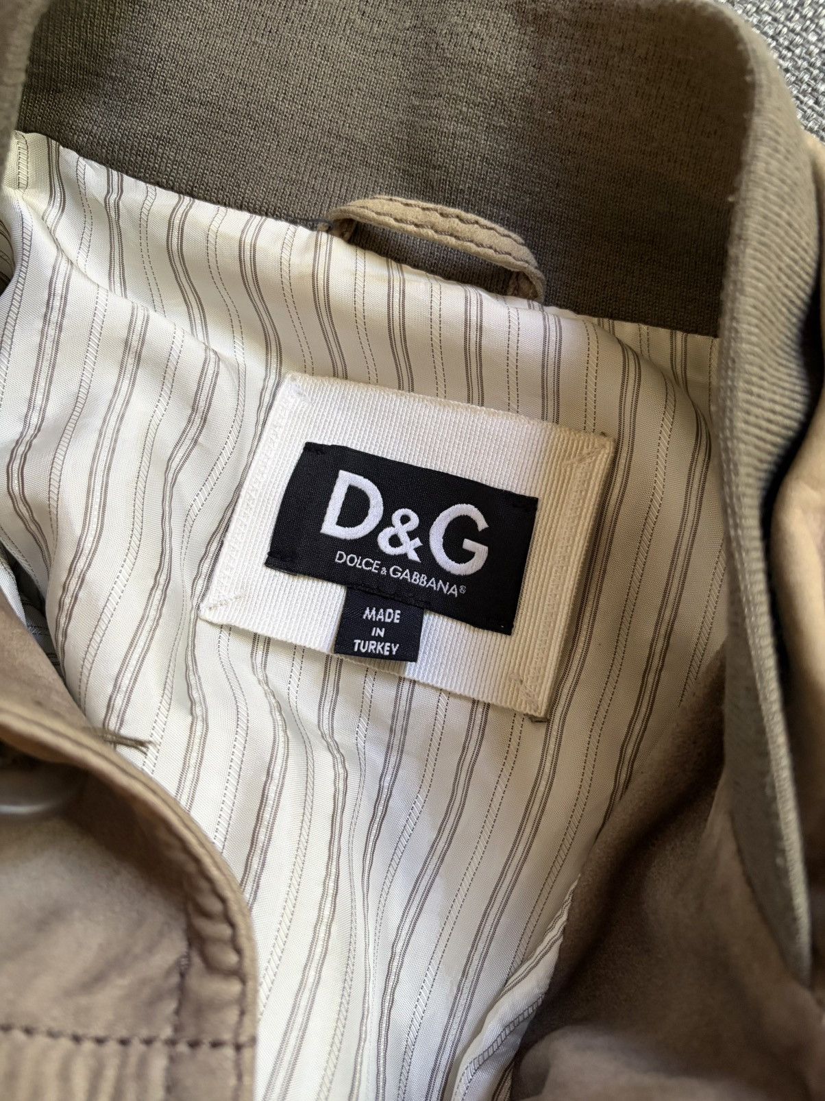 Dolce & Gabbana Vintage D&G thin suede jacket fits like S Size US S / EU 44-46 / 1 - 5 Thumbnail