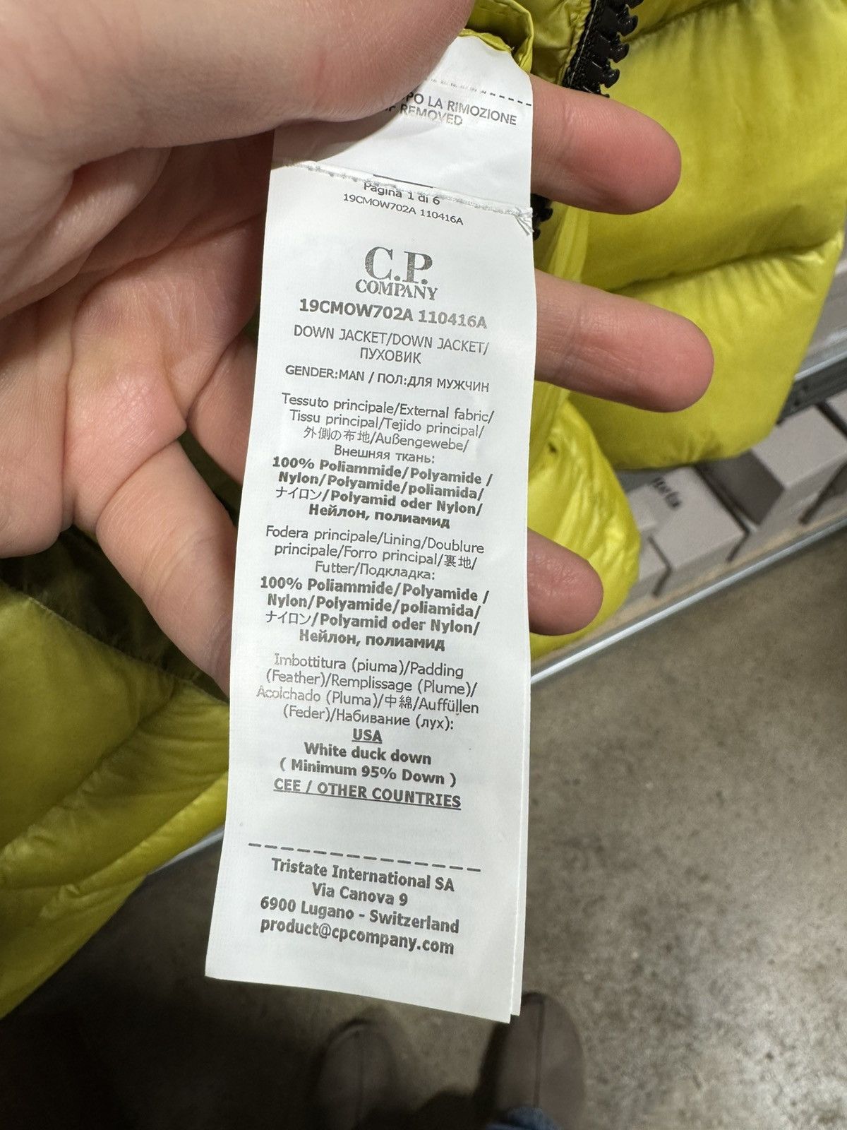 C.P. Company C.P Company DD Shell Down Jacket NEW 1000$ Size US M / EU 48-50 / 2 - 8 Thumbnail