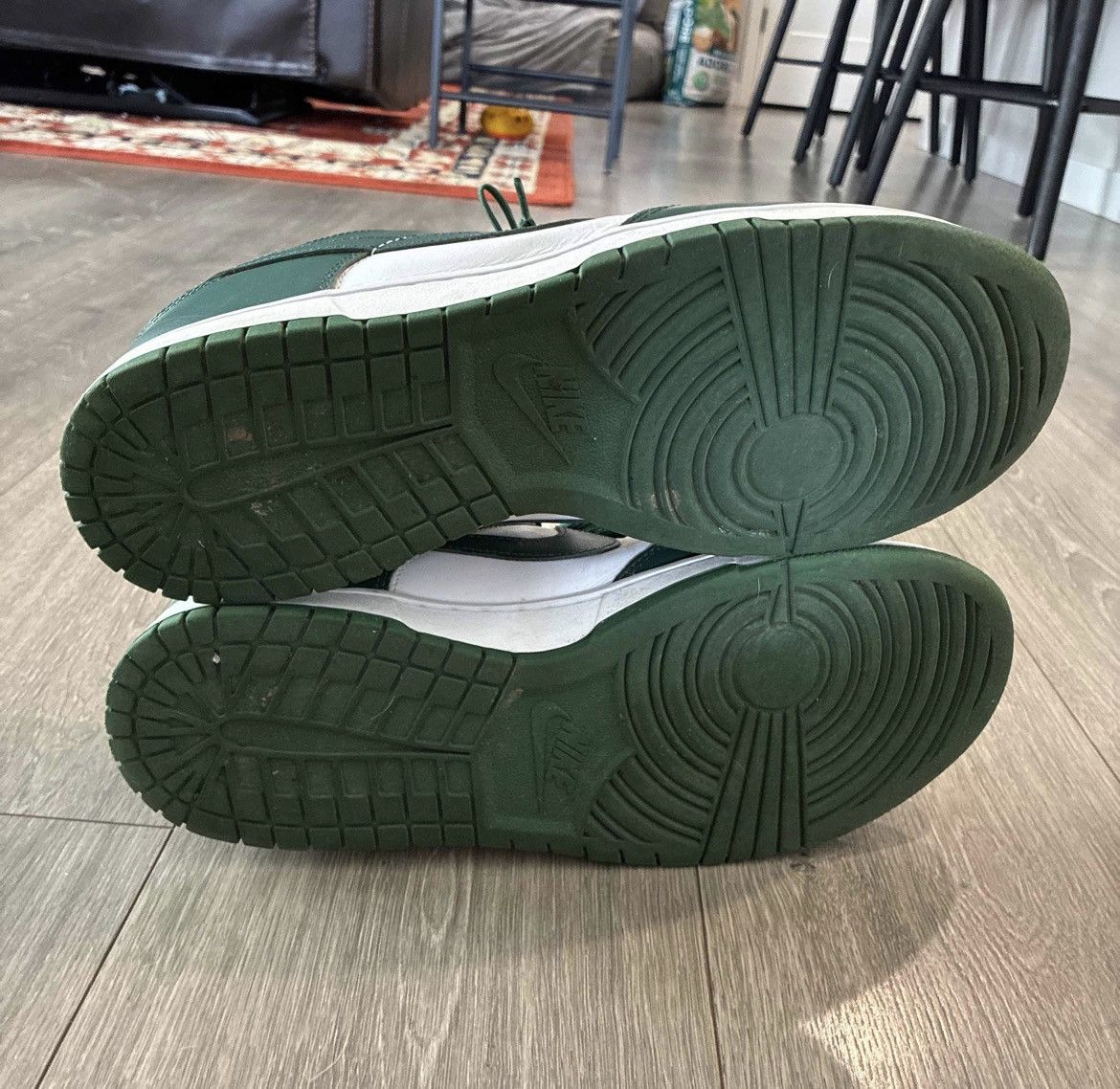 Nike Nike Dunk Low Michigan State Size 14 Size US 14 / EU 47 - 5 Thumbnail