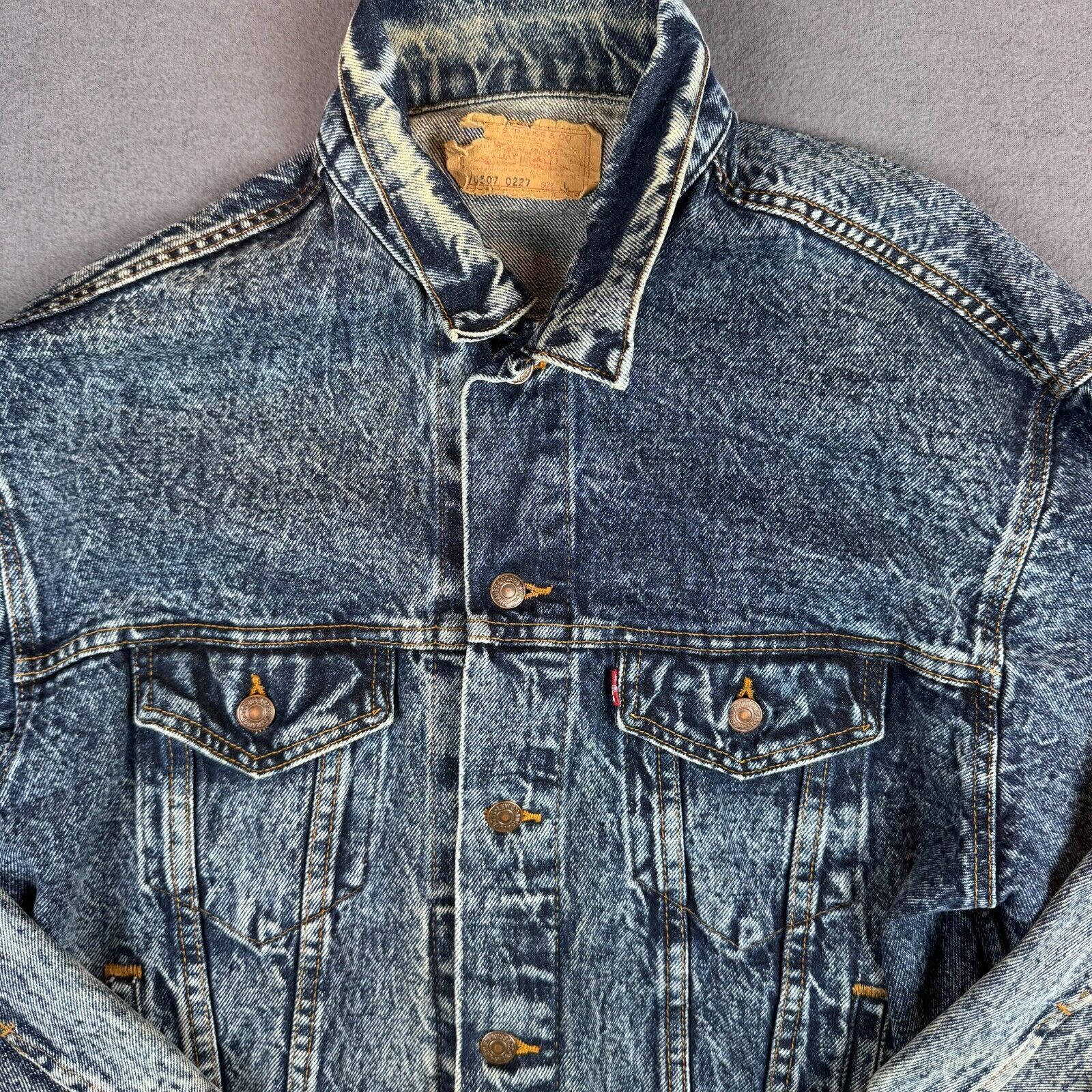 Levi's × Levi's Vintage Clothing × Vintage Levi's Jean Jacket Large 70507 0227 Made in USA Size US L / EU 52-54 / 3 - 1 Thumbnail