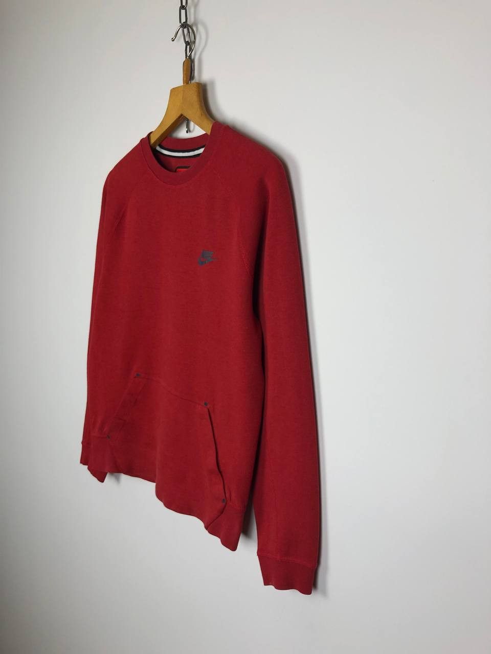 Nike Nike Tech Fleece Sweatshirt Crewneck Red size S Size US S / EU 44-46 / 1 - 6 Thumbnail