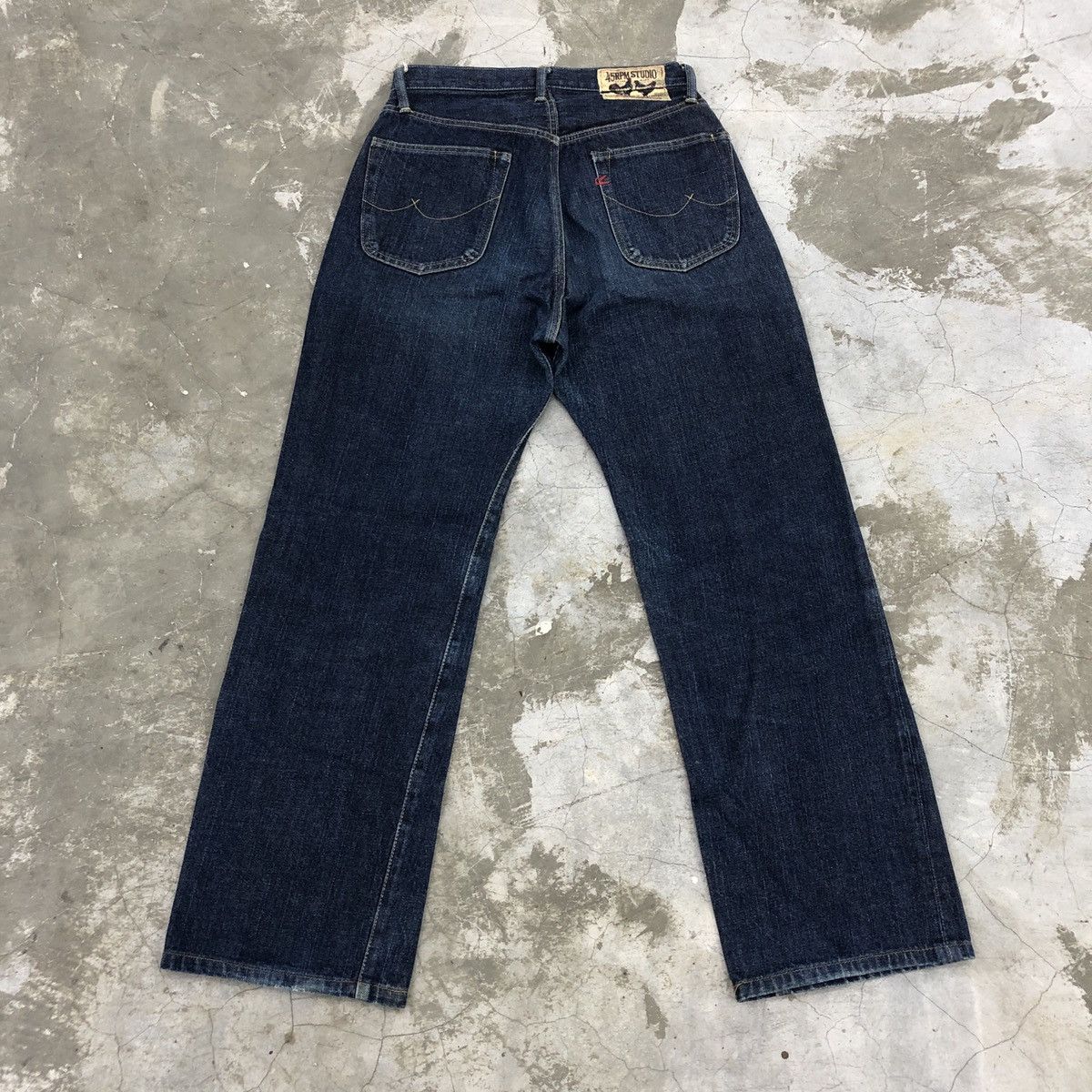 45rpm × Denime × Japanese Brand 45 RPM Straight Cut Denim Jeans Size US 28 / EU 44 - 7 Thumbnail