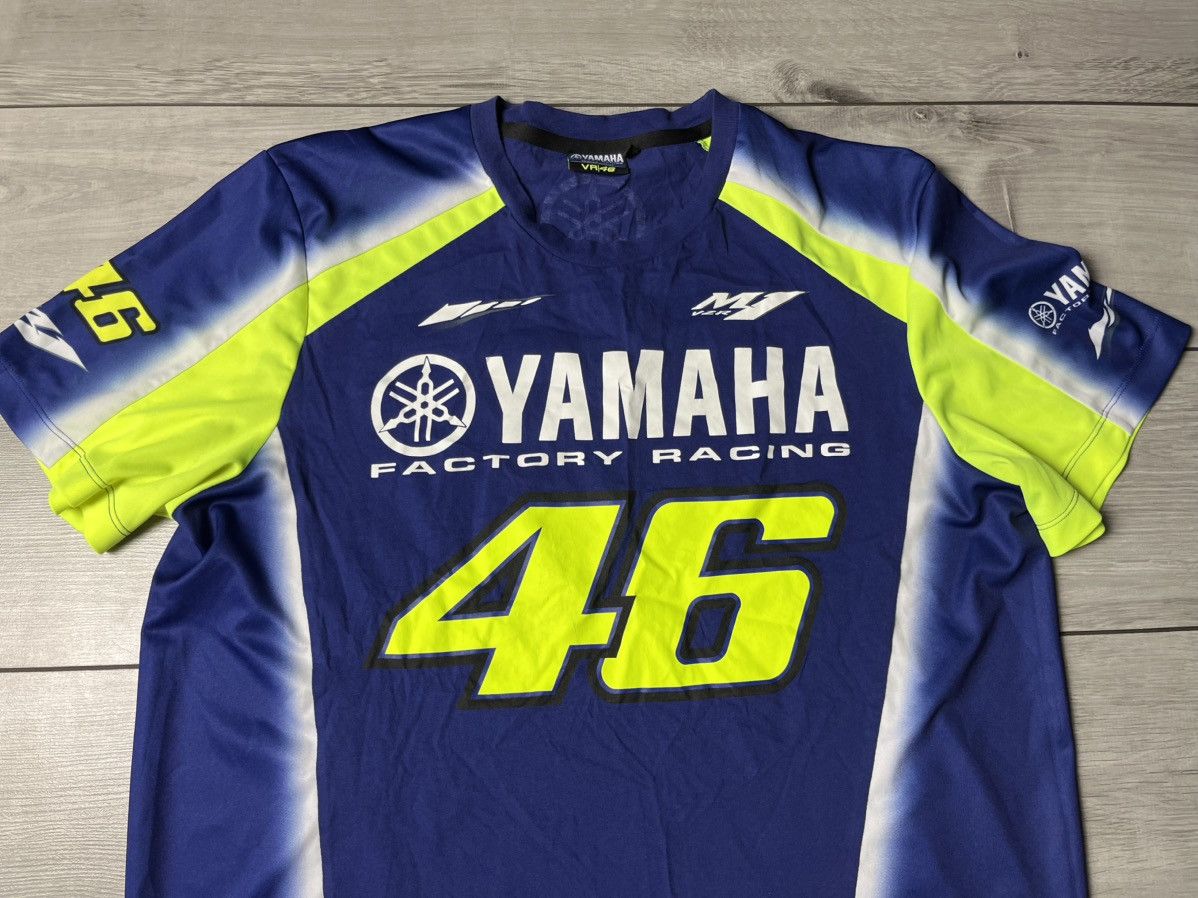 Yamaha YAMAHA VR46 VALENTINO ROSSI italia MOTOGP Tshirt size XXL Size US XXL / EU 58 / 5 - 3 Thumbnail
