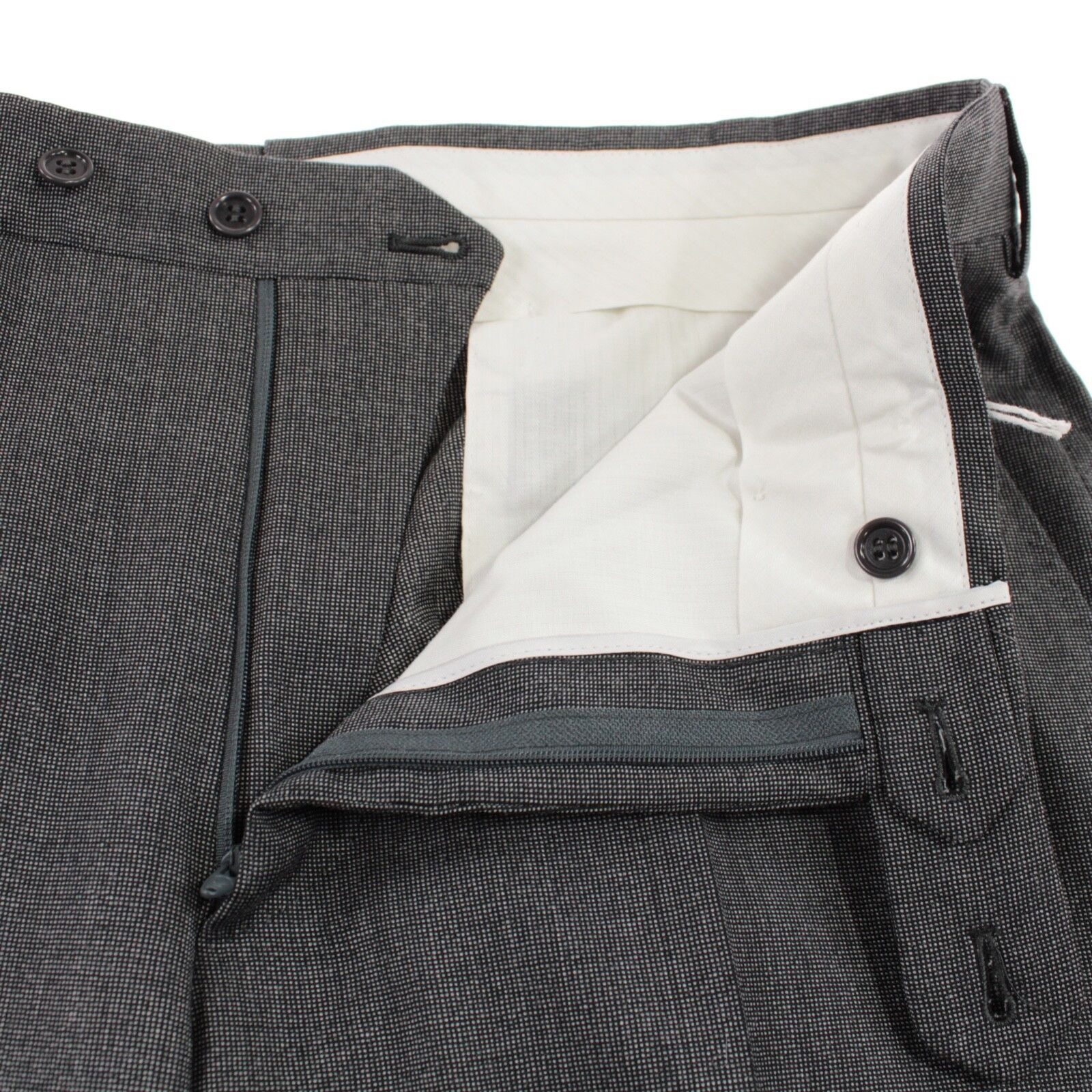 Belvest Belvest New with tags Dress Pants Size 32 US In Gray Size US 32 / EU 48 - 3 Thumbnail