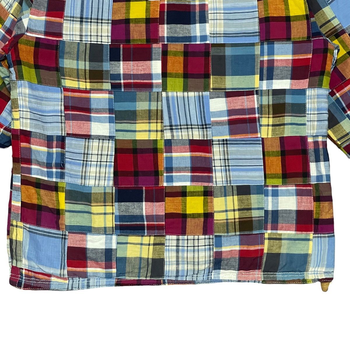 Vintage Vintage Houston Japan Patchwork Reversible Hoodie Jacket Size US L / EU 52-54 / 3 - 8 Thumbnail