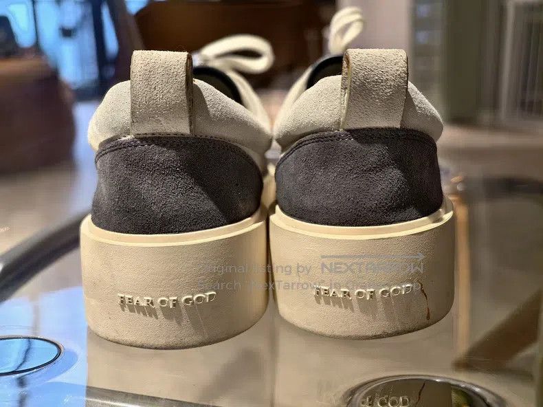 Fear of God Fear of God Leather low-top board shoes Size US 9 / EU 42 - 2 Thumbnail