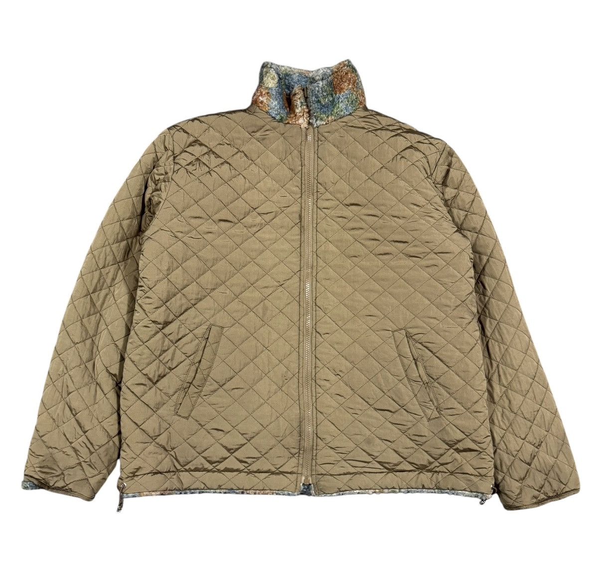 If Six Was Nine Vtg🔥Jouetie Reversible Fleece/Quilted Flower Printed Jacket Size US M / EU 48-50 / 2 - 12 Thumbnail