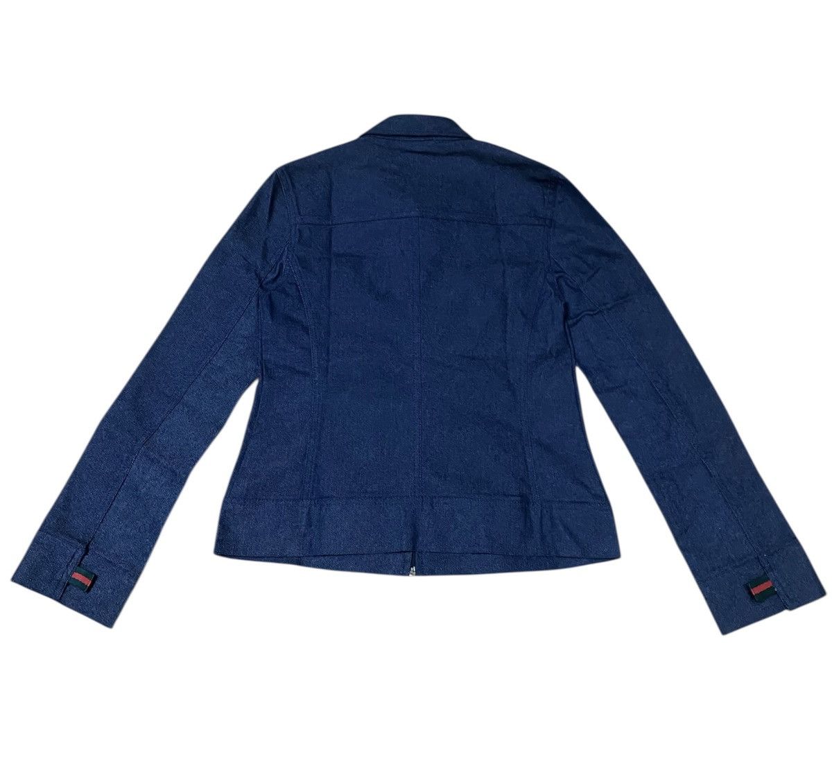 Gucci Gucci Double Pocket Pullover Zipper Denim Jacket Size XS / US 0-2 / IT 36-38 - 5 Thumbnail