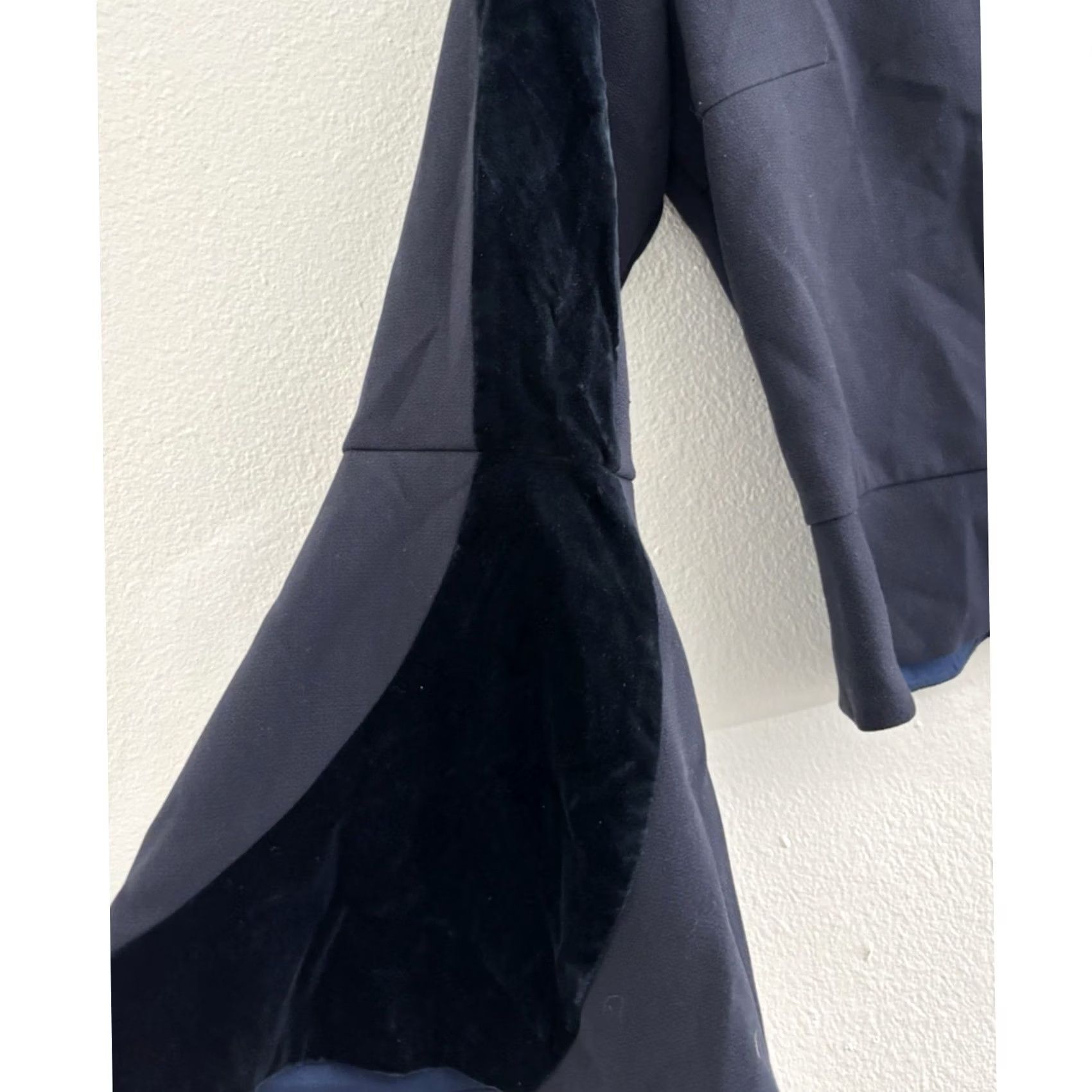 Vintage PAMELA MILANO Top Black Solid Long Sleeve Women Italy Size 42 Size M / US 6-8 / IT 42-44 - 7 Thumbnail