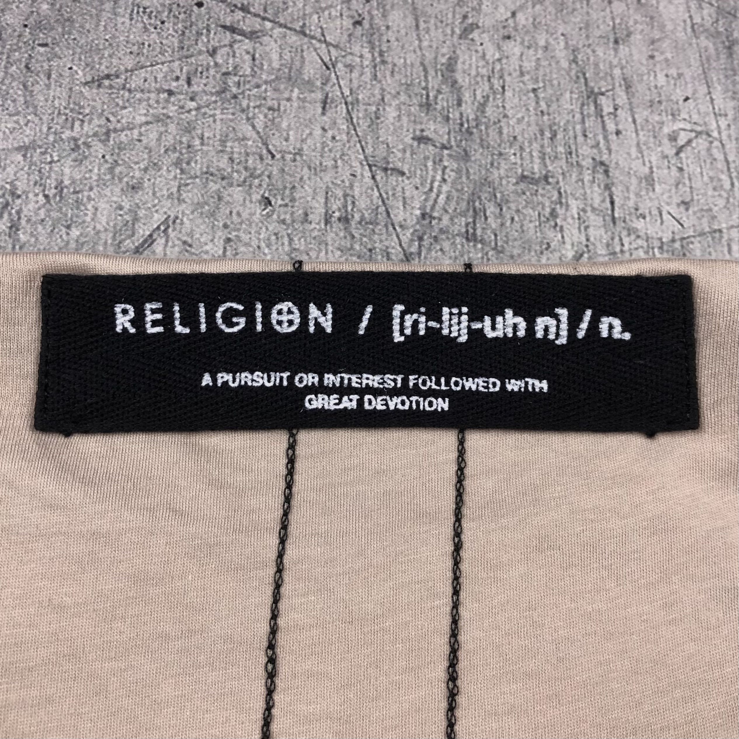 Vintage Y2K Religion Art Guitar Punk Rock Girl Tee reversible Size US L / EU 52-54 / 3 - 10 Thumbnail