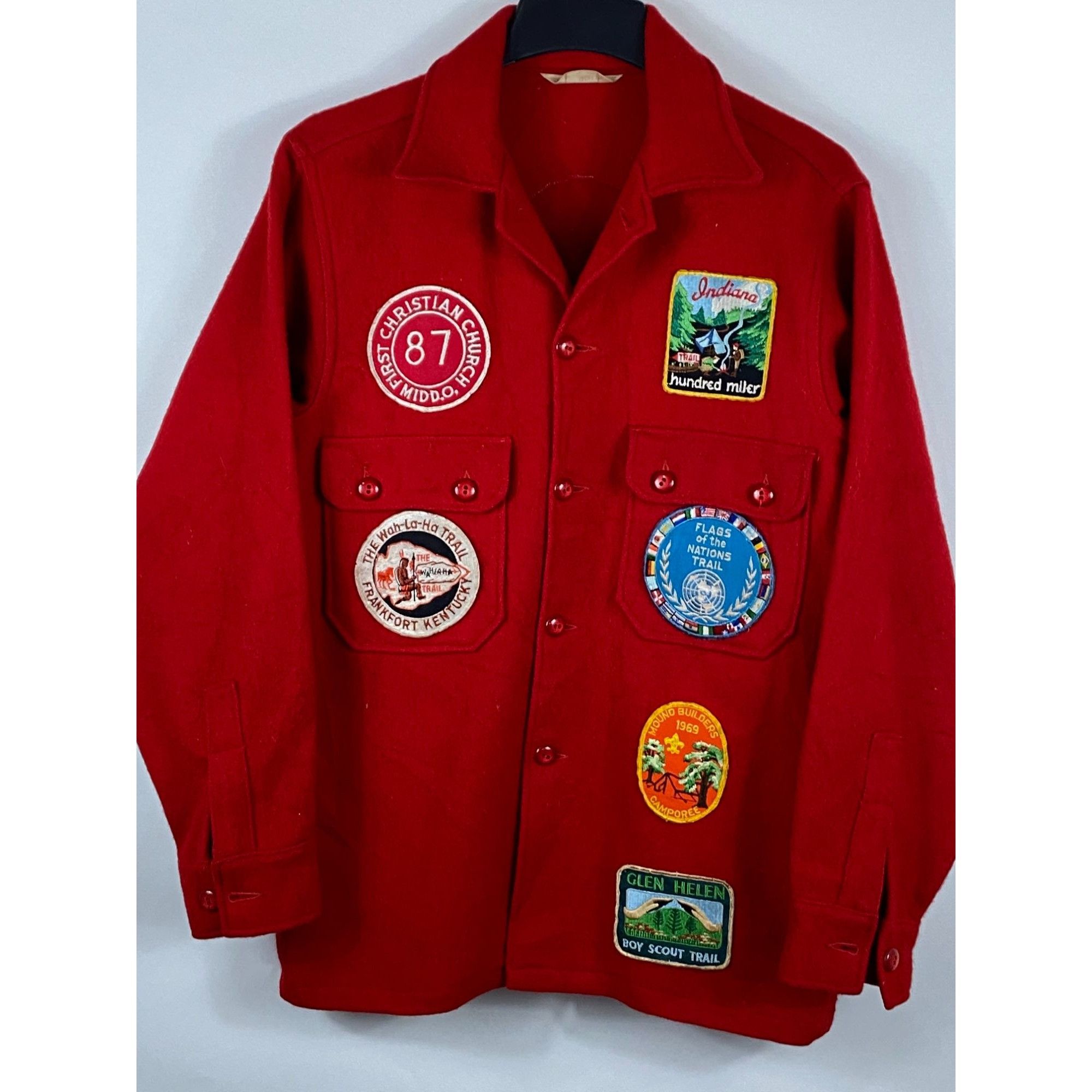 1969 Vibtage Boyscout jacket 2024 with patch